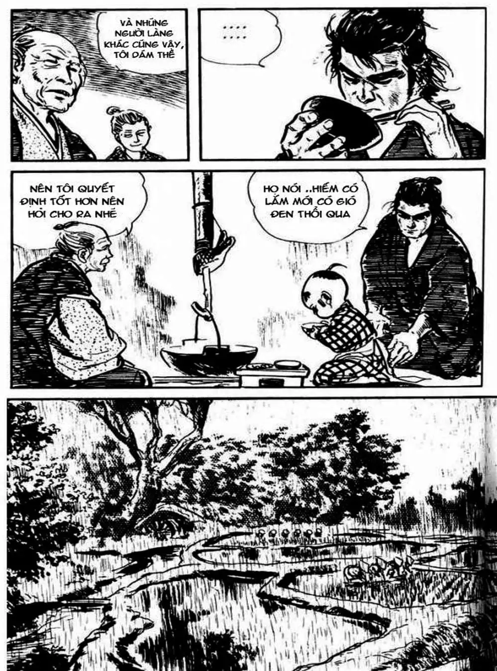 Truyện Tranh Sói Mang Con - Lone Wolf And Cub trang 5