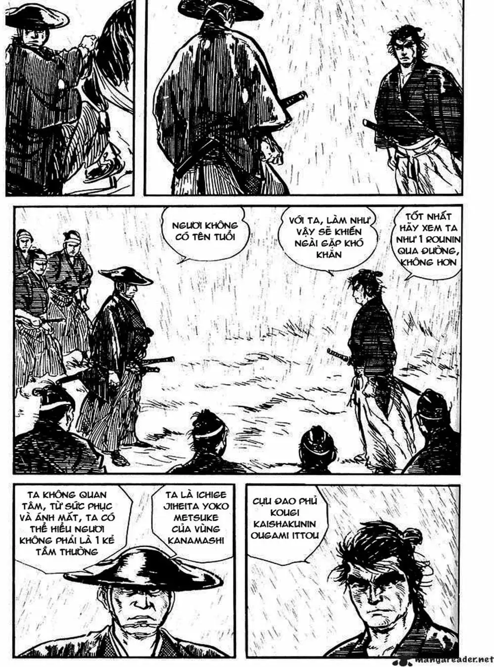 Truyện Tranh Sói Mang Con - Lone Wolf And Cub trang 5