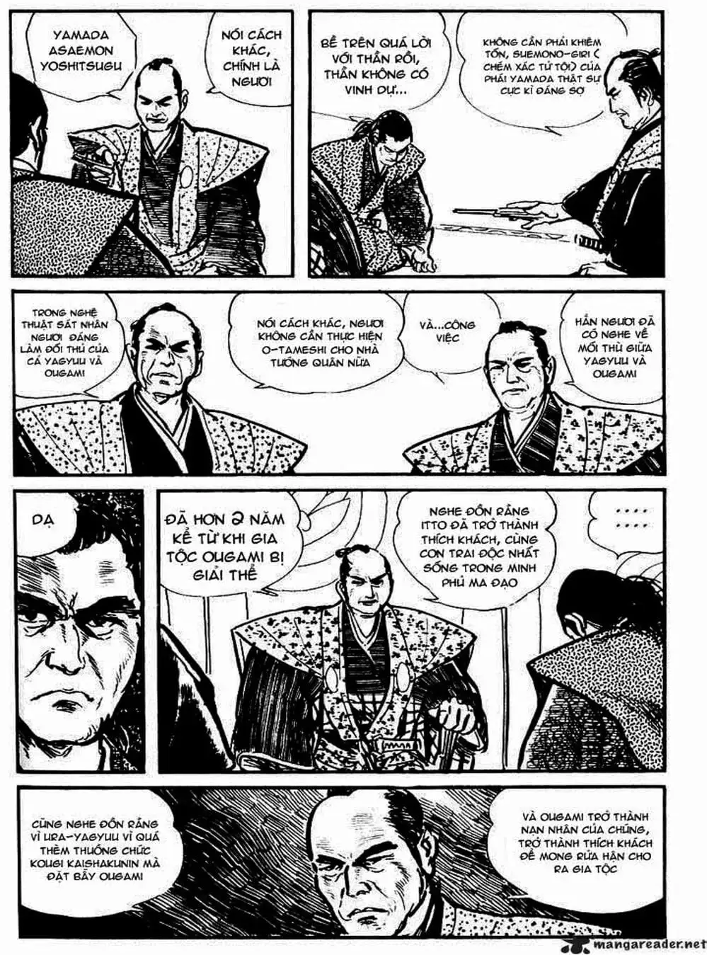 Truyện Tranh Sói Mang Con - Lone Wolf And Cub trang 5