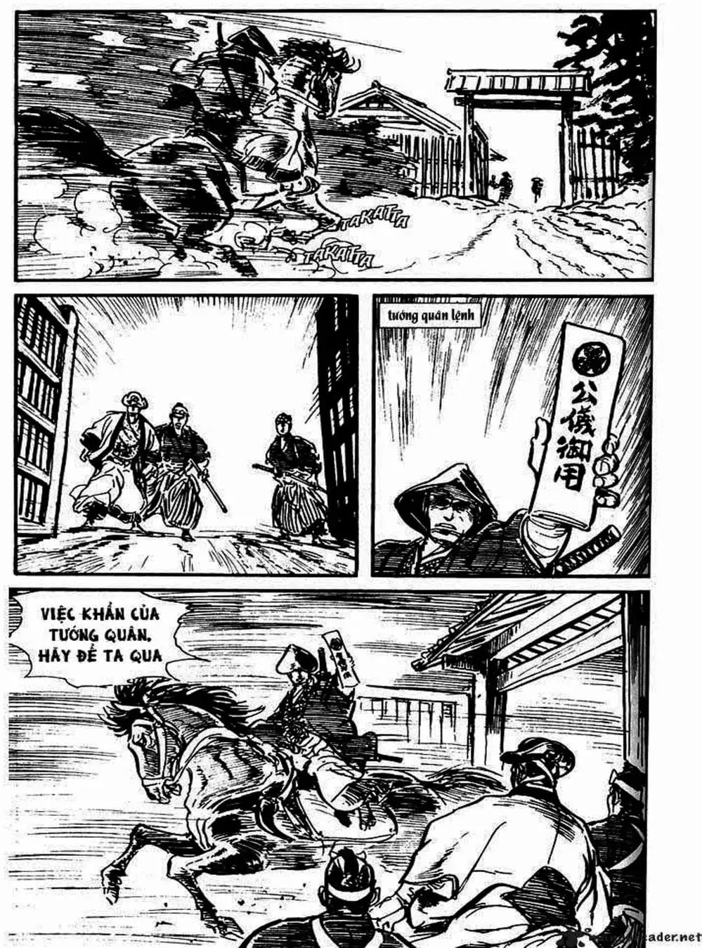 Truyện Tranh Sói Mang Con - Lone Wolf And Cub trang 5