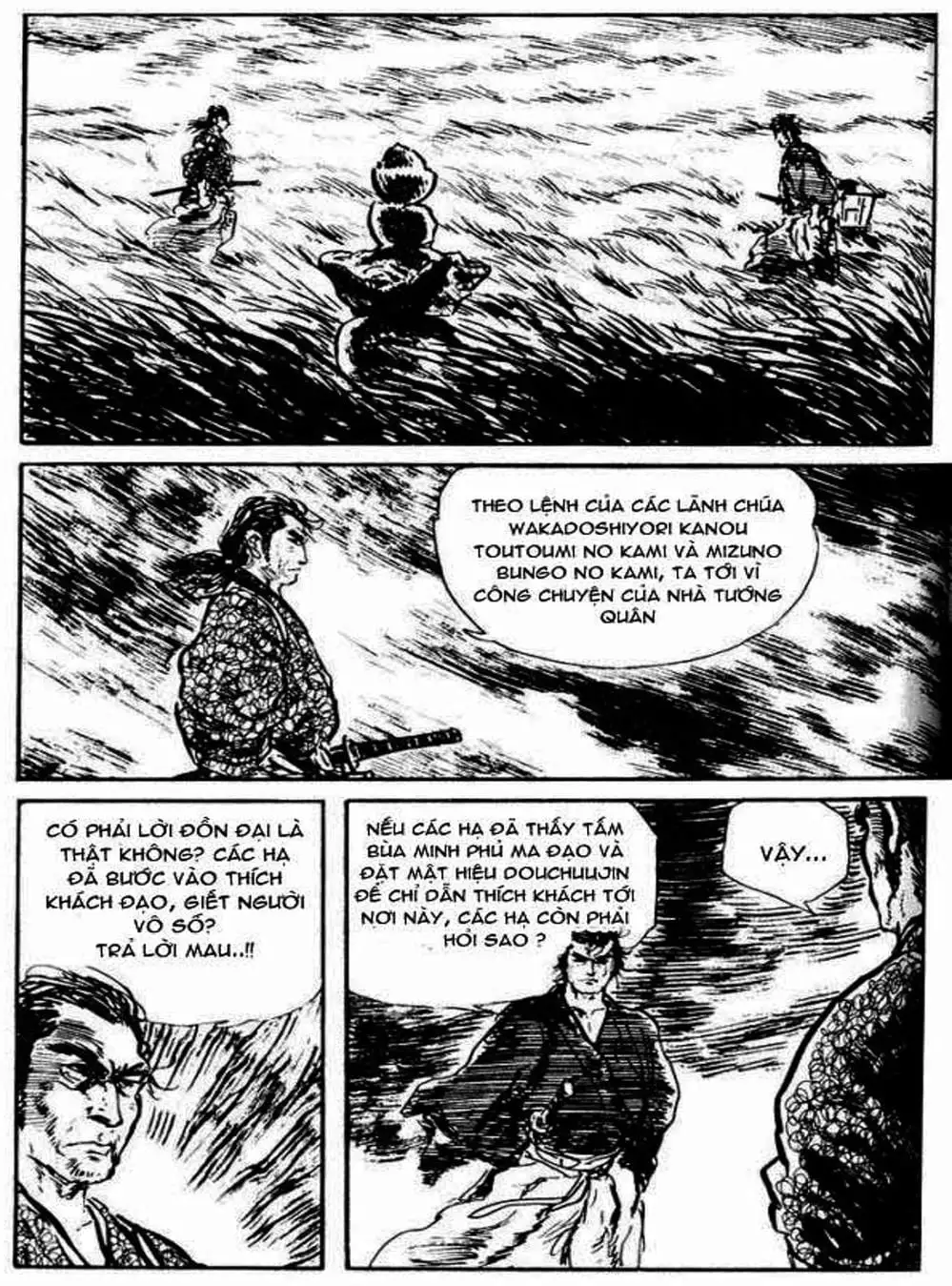 Truyện Tranh Sói Mang Con - Lone Wolf And Cub trang 5
