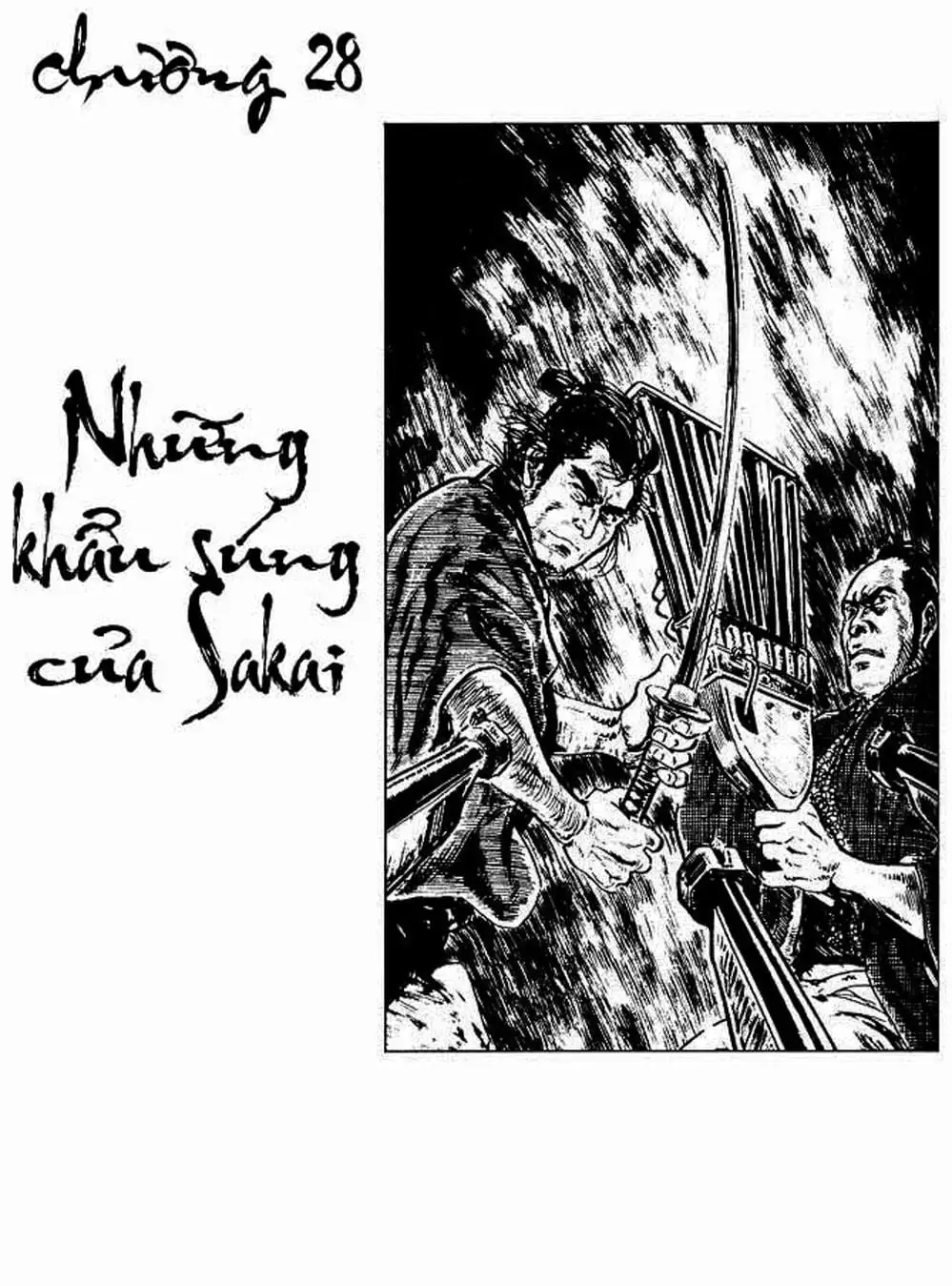 Truyện Tranh Sói Mang Con - Lone Wolf And Cub trang 5