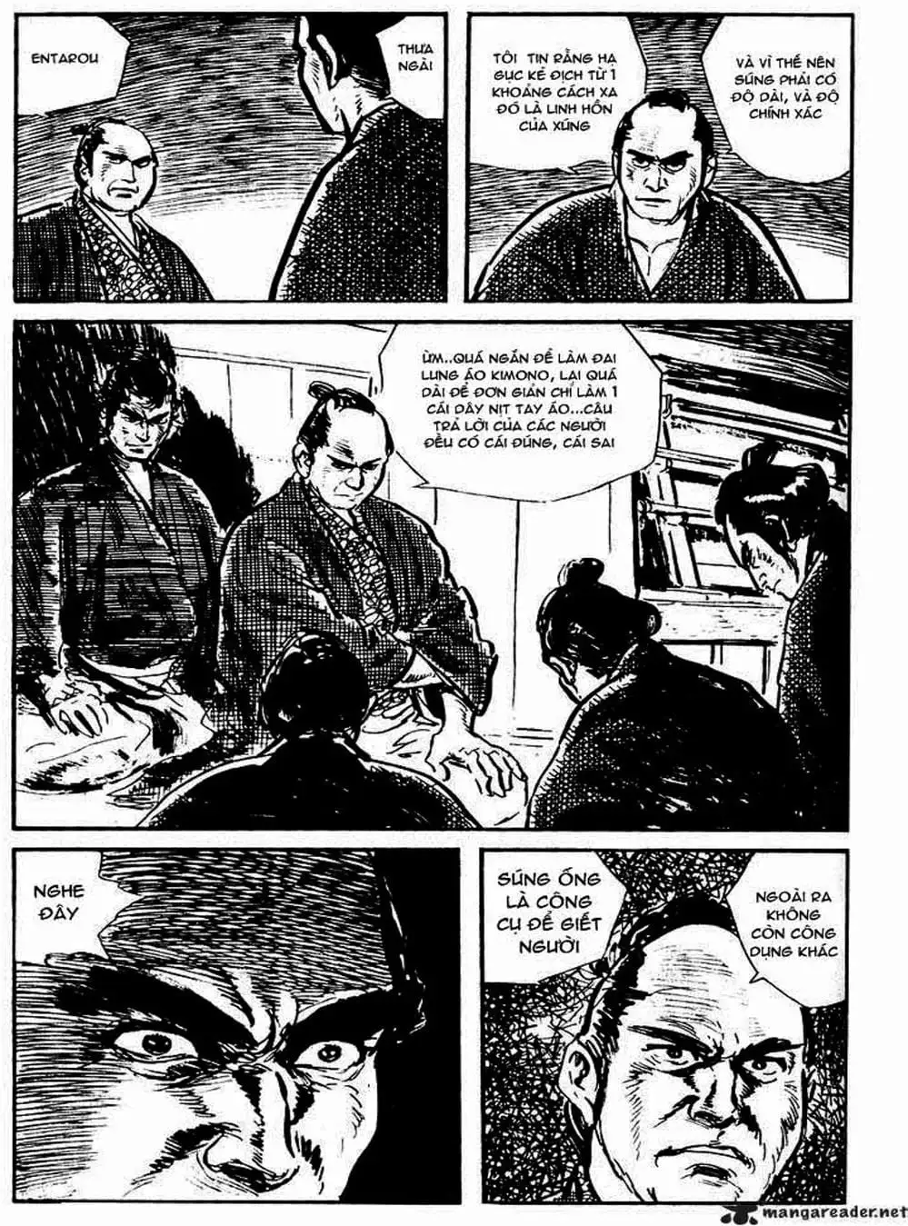Truyện Tranh Sói Mang Con - Lone Wolf And Cub trang 5