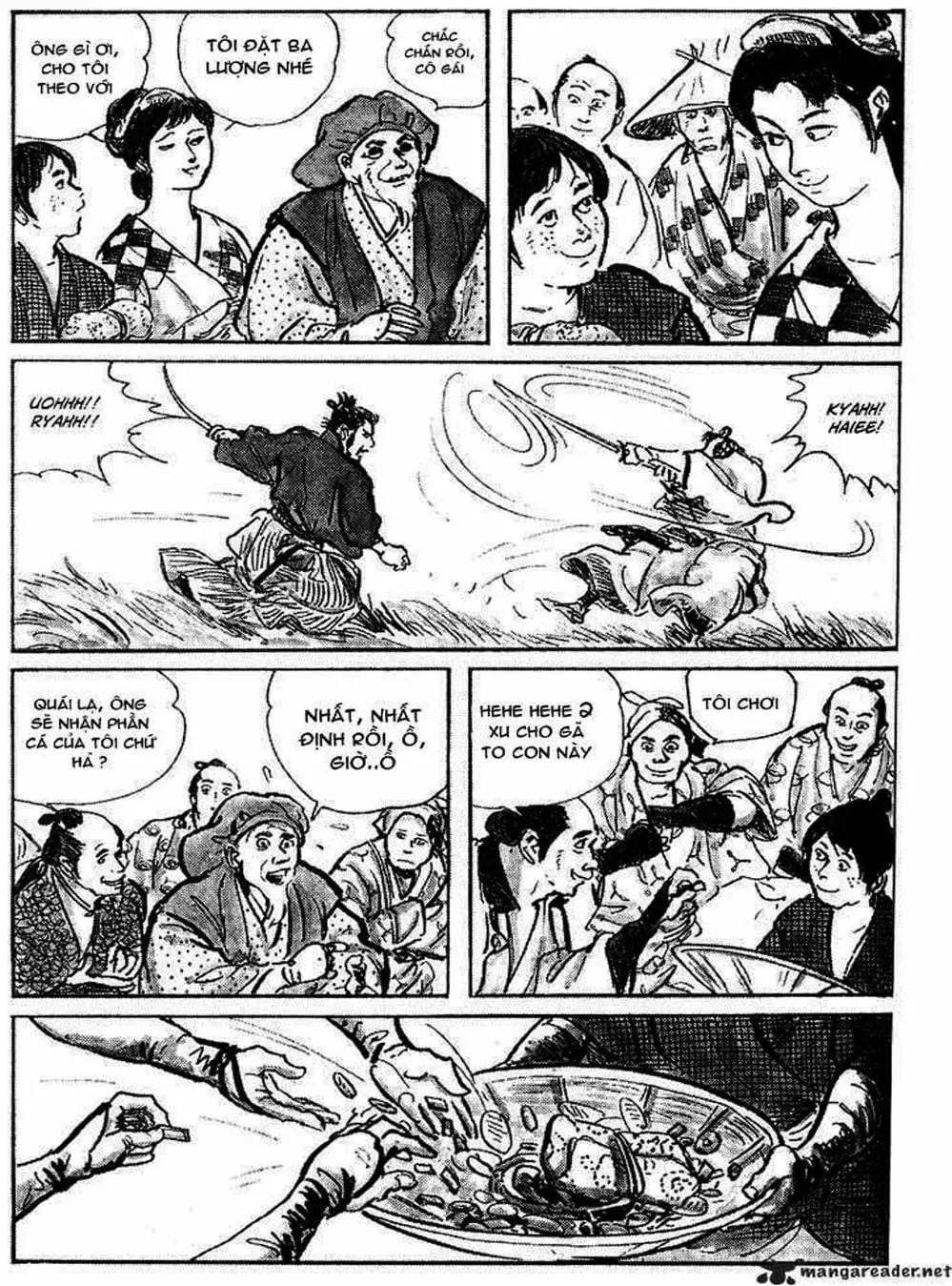 Truyện Tranh Sói Mang Con - Lone Wolf And Cub trang 5