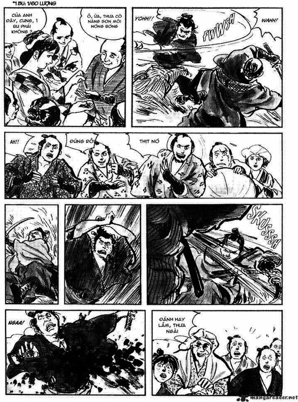Truyện Tranh Sói Mang Con - Lone Wolf And Cub trang 5