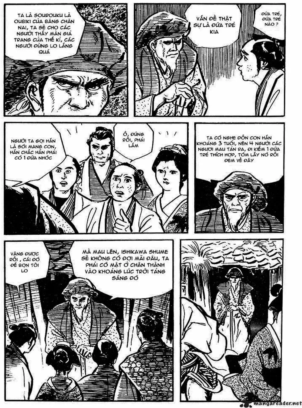 Truyện Tranh Sói Mang Con - Lone Wolf And Cub trang 5