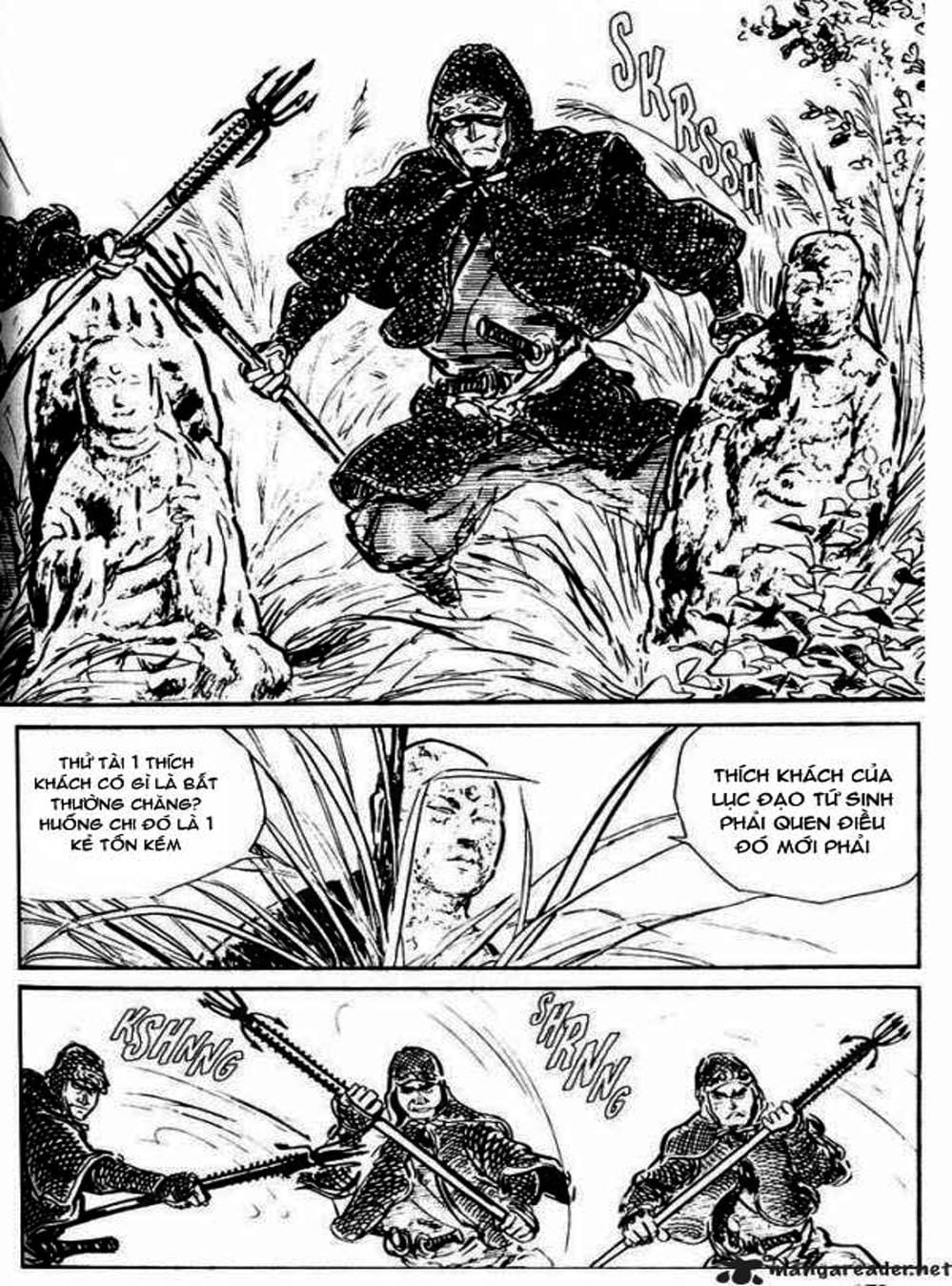 Truyện Tranh Sói Mang Con - Lone Wolf And Cub trang 5