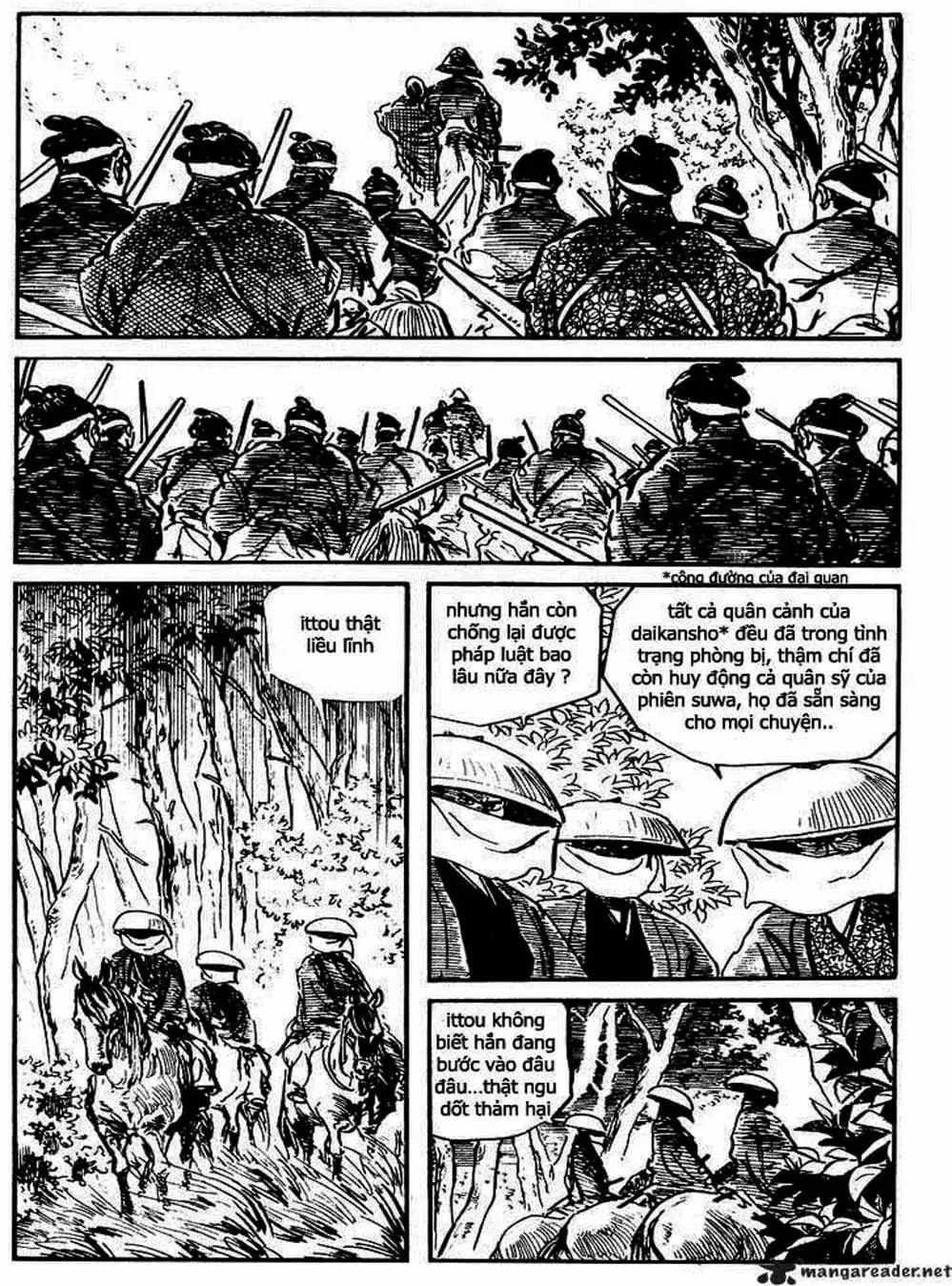 Truyện Tranh Sói Mang Con - Lone Wolf And Cub trang 5