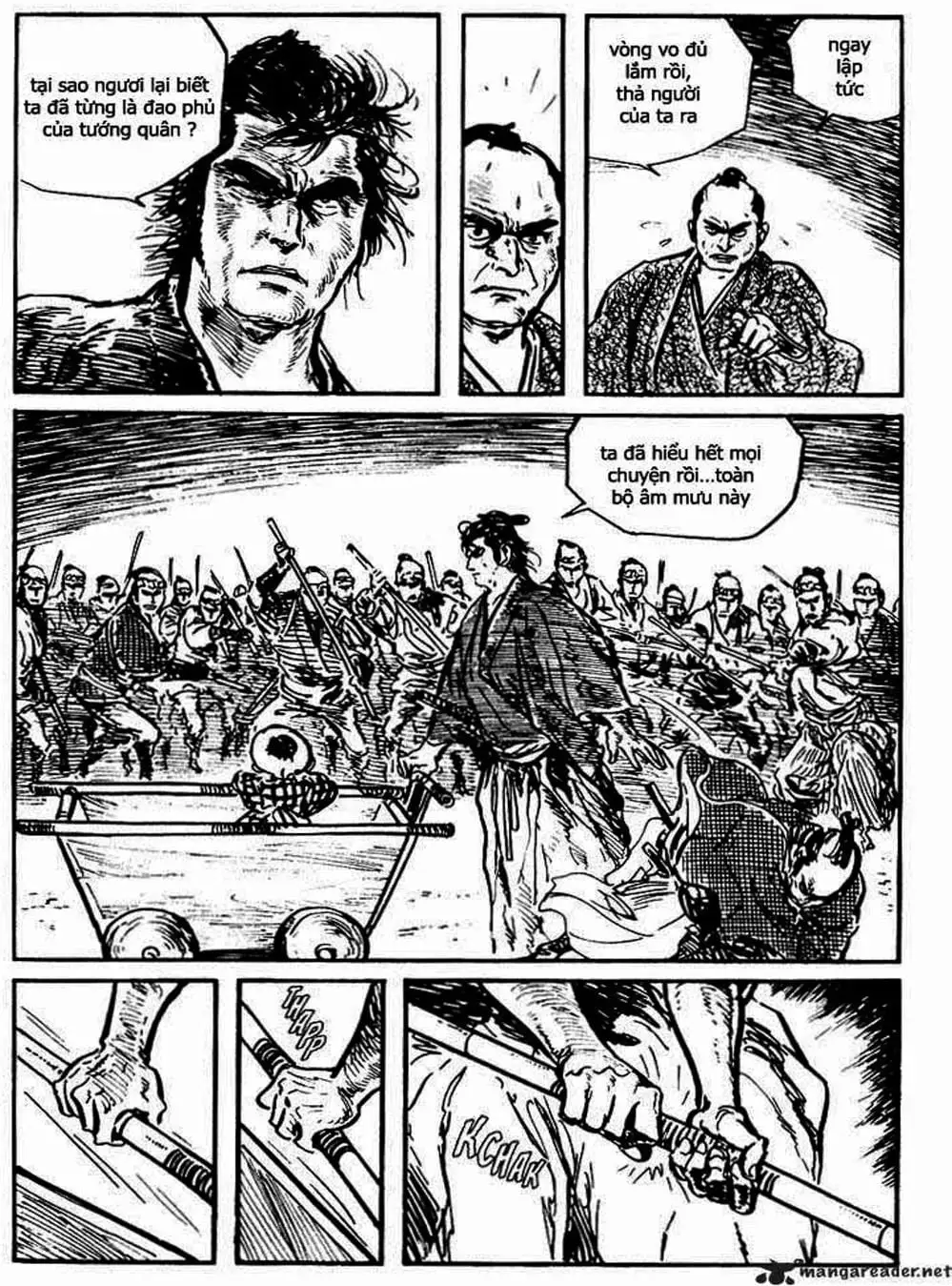 Truyện Tranh Sói Mang Con - Lone Wolf And Cub trang 5