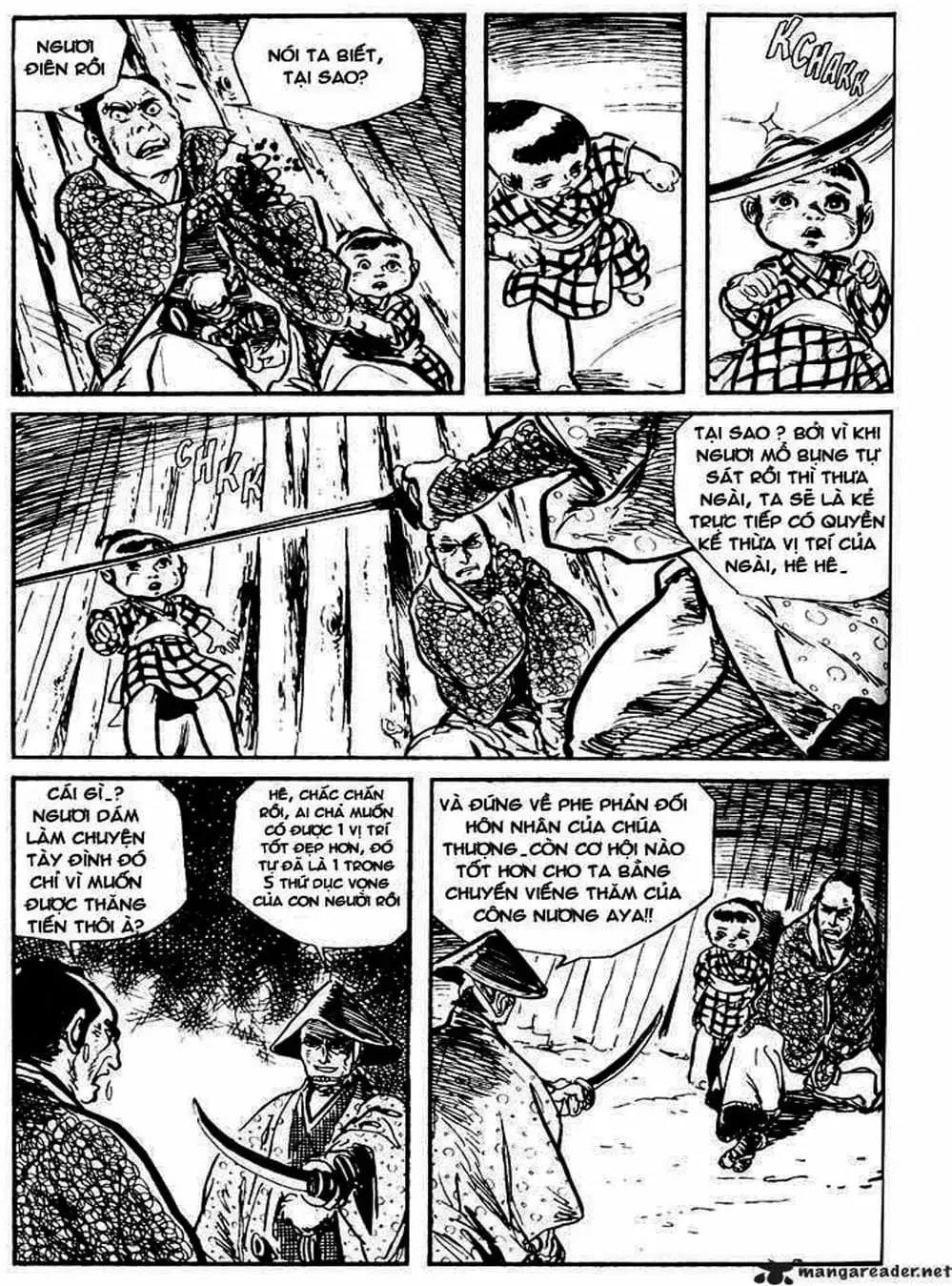 Truyện Tranh Sói Mang Con - Lone Wolf And Cub trang 5