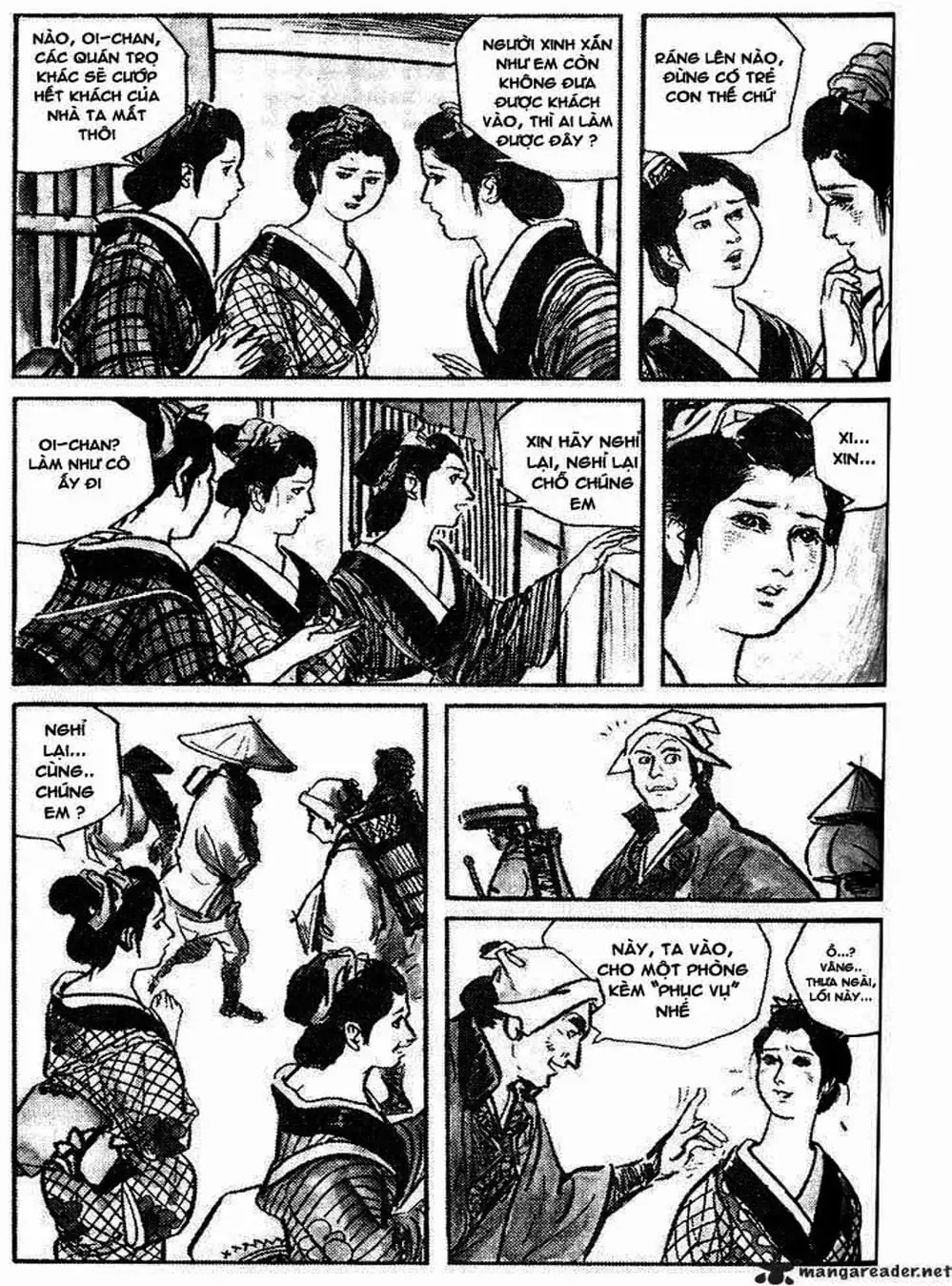 Truyện Tranh Sói Mang Con - Lone Wolf And Cub trang 5