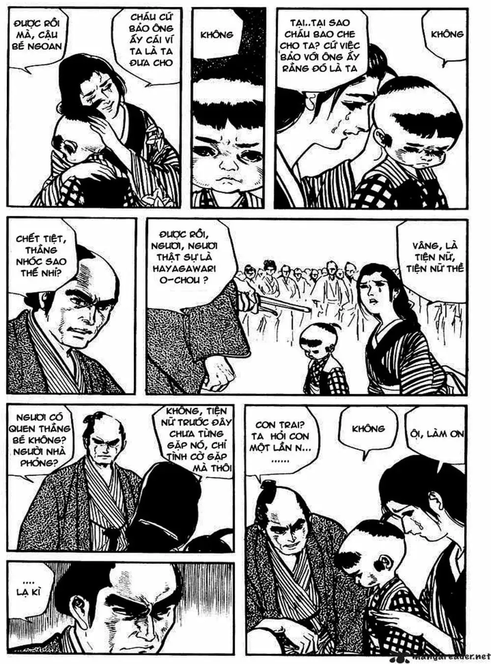 Truyện Tranh Sói Mang Con - Lone Wolf And Cub trang 5