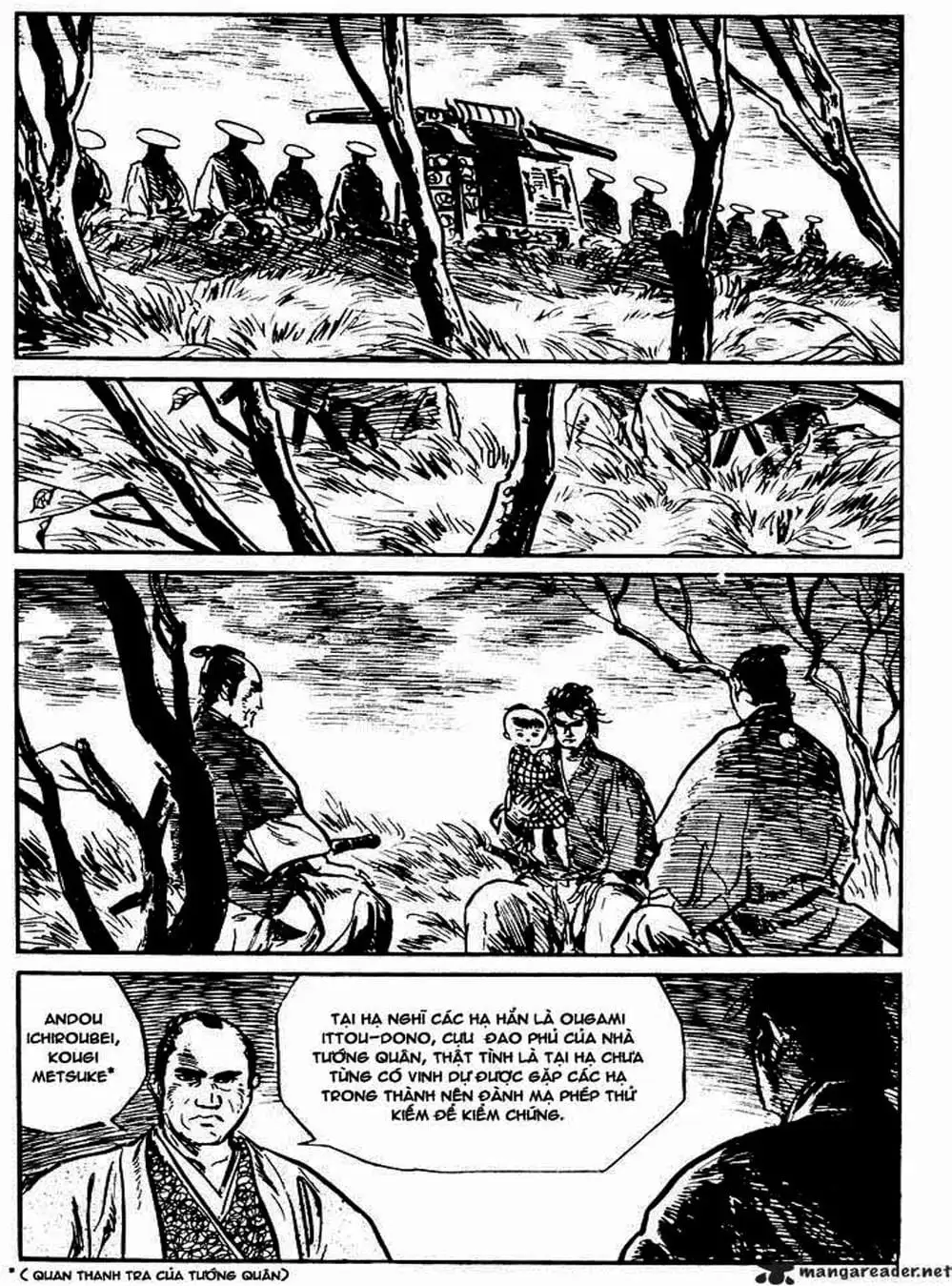 Truyện Tranh Sói Mang Con - Lone Wolf And Cub trang 5