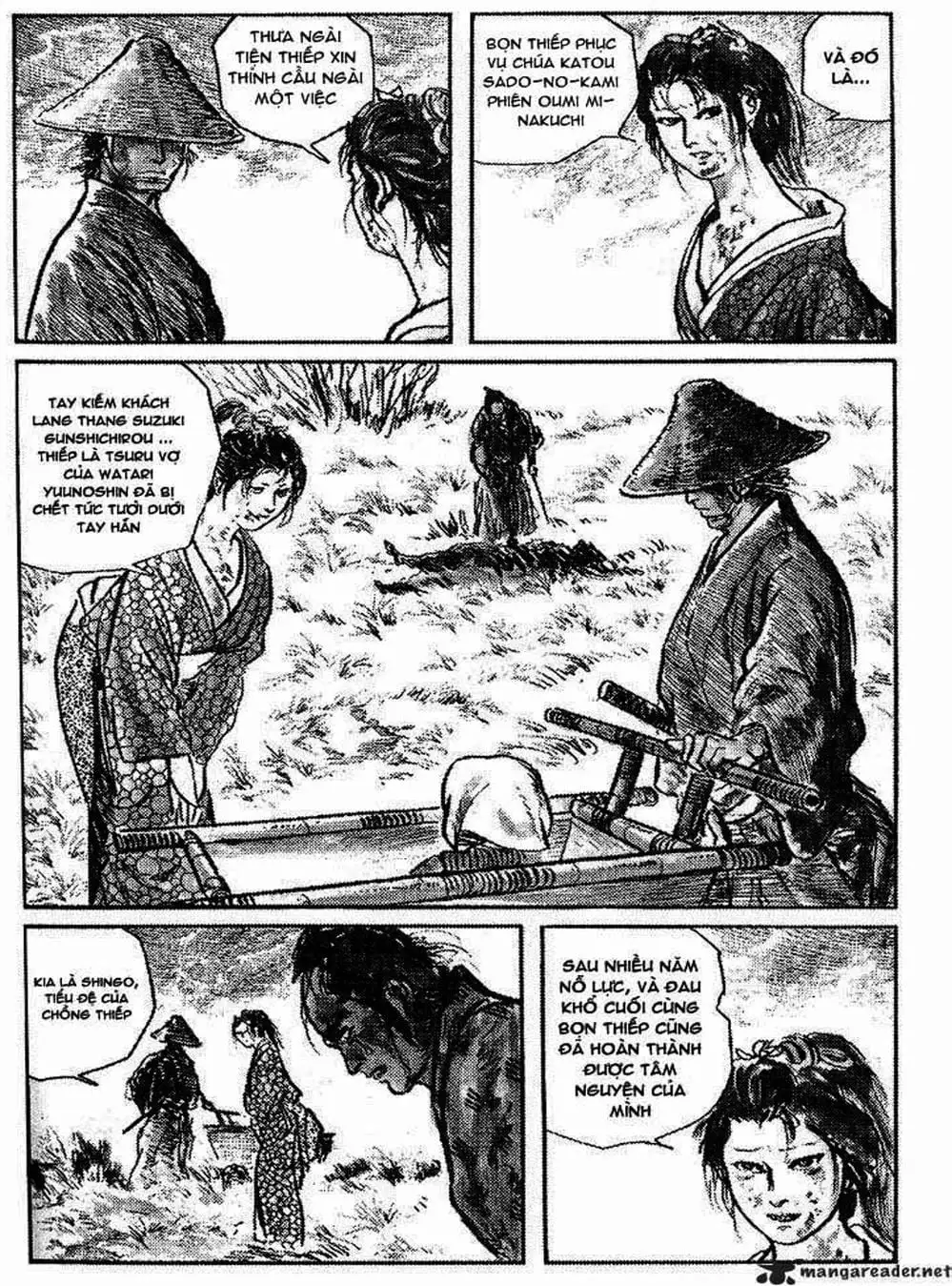 Truyện Tranh Sói Mang Con - Lone Wolf And Cub trang 5
