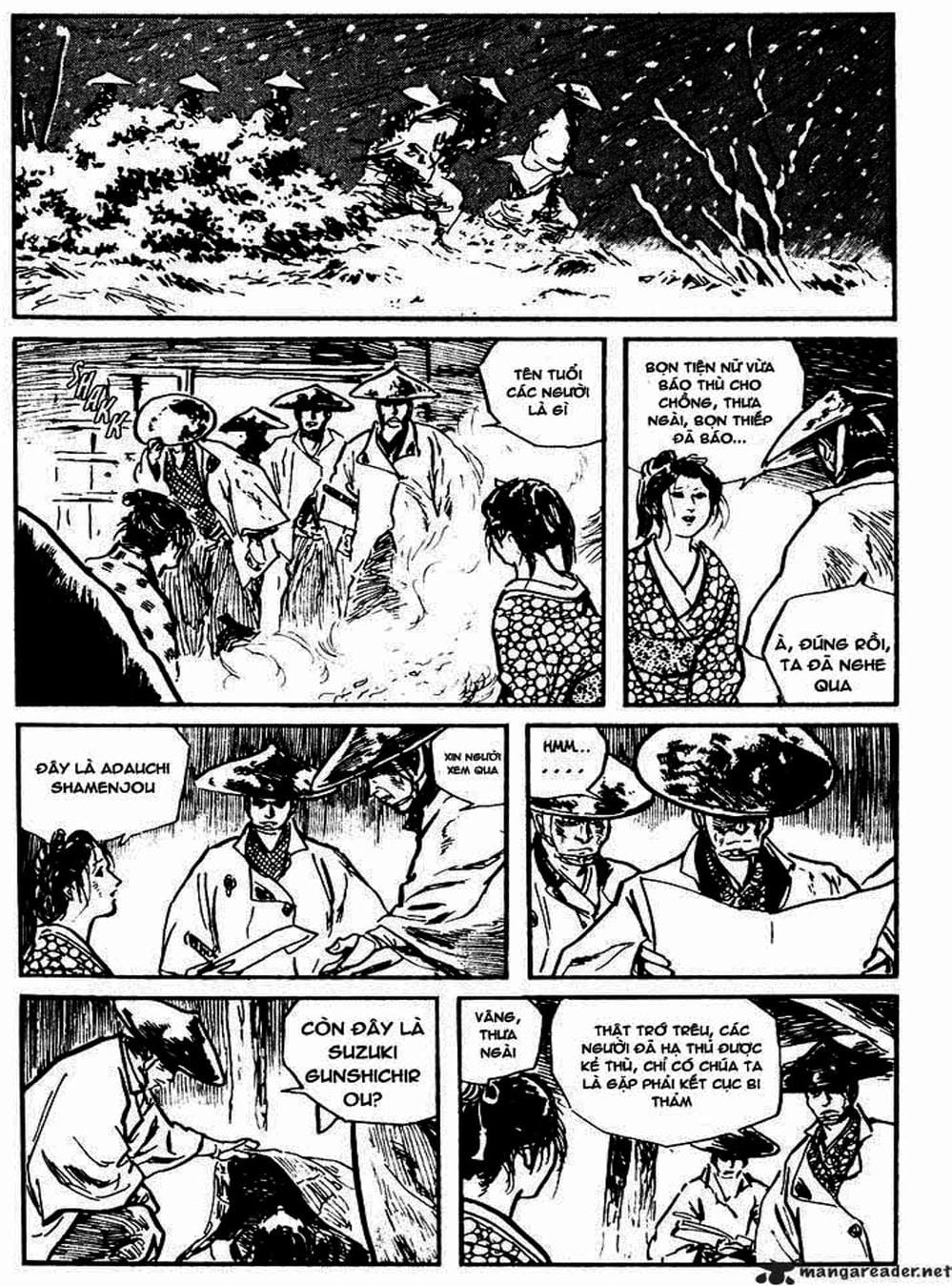 Truyện Tranh Sói Mang Con - Lone Wolf And Cub trang 5