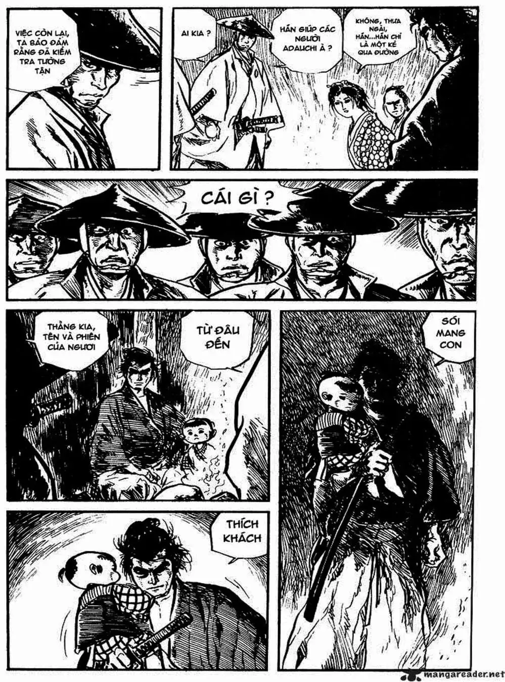 Truyện Tranh Sói Mang Con - Lone Wolf And Cub trang 5