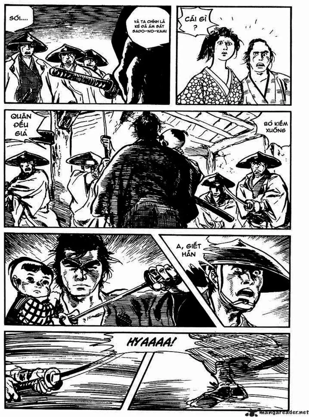 Truyện Tranh Sói Mang Con - Lone Wolf And Cub trang 5