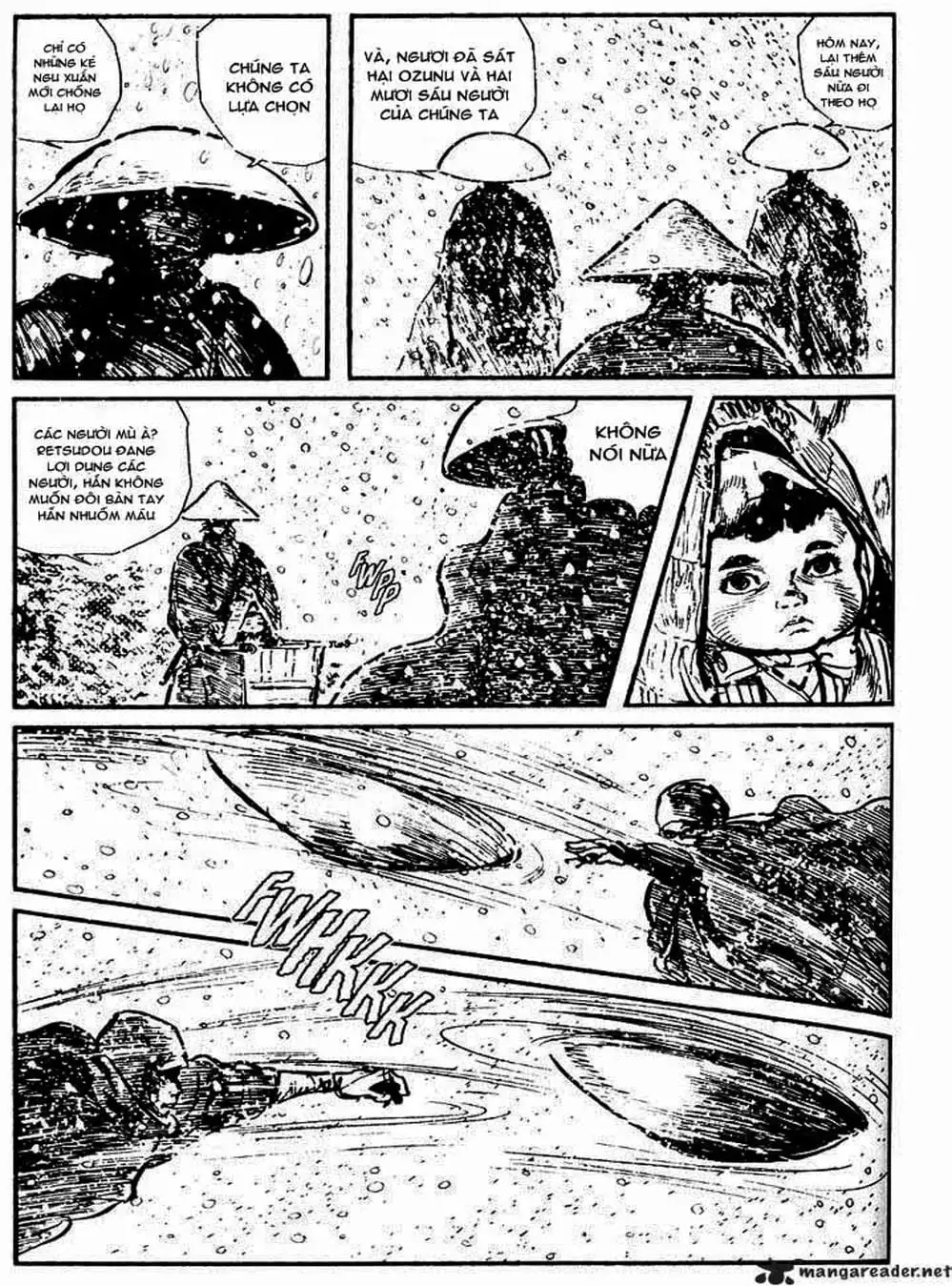 Truyện Tranh Sói Mang Con - Lone Wolf And Cub trang 5