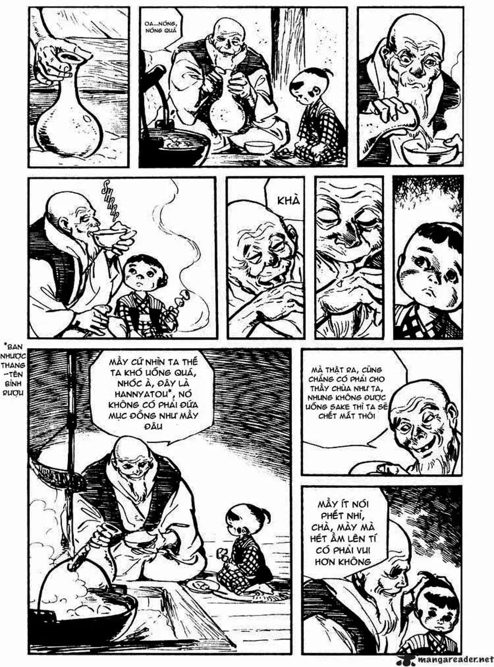 Truyện Tranh Sói Mang Con - Lone Wolf And Cub trang 5