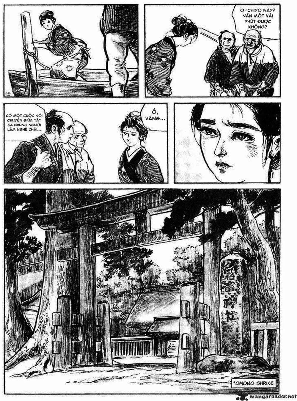 Truyện Tranh Sói Mang Con - Lone Wolf And Cub trang 5