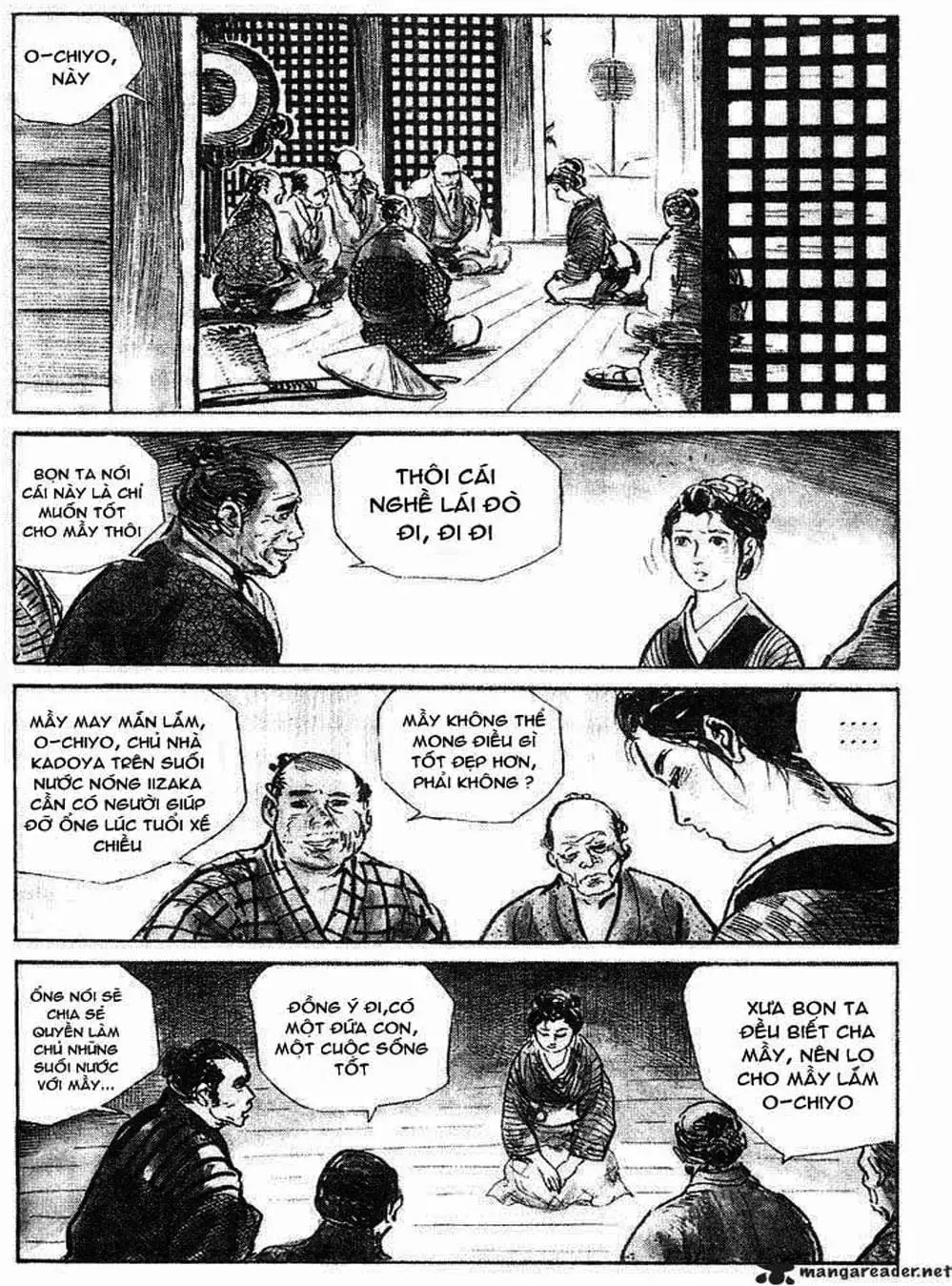 Truyện Tranh Sói Mang Con - Lone Wolf And Cub trang 5