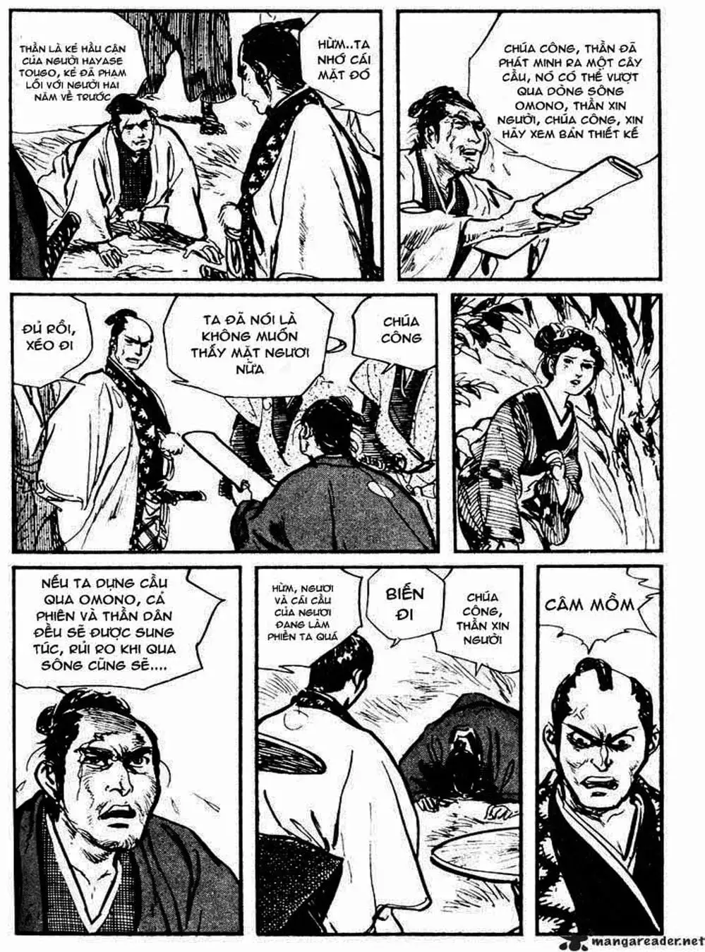 Truyện Tranh Sói Mang Con - Lone Wolf And Cub trang 5