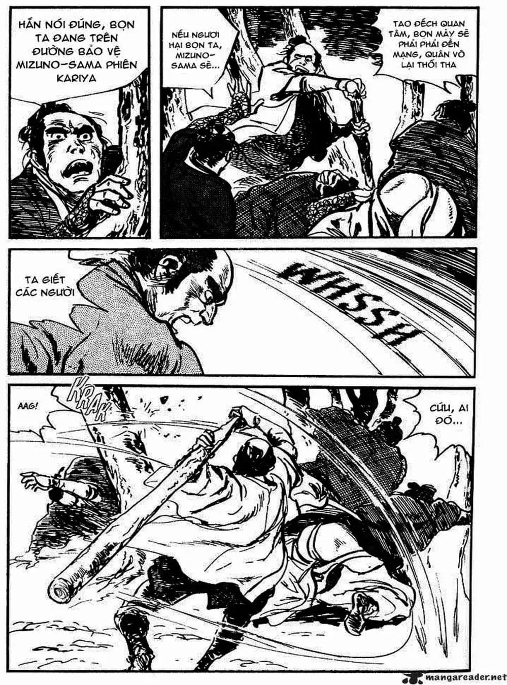 Truyện Tranh Sói Mang Con - Lone Wolf And Cub trang 5