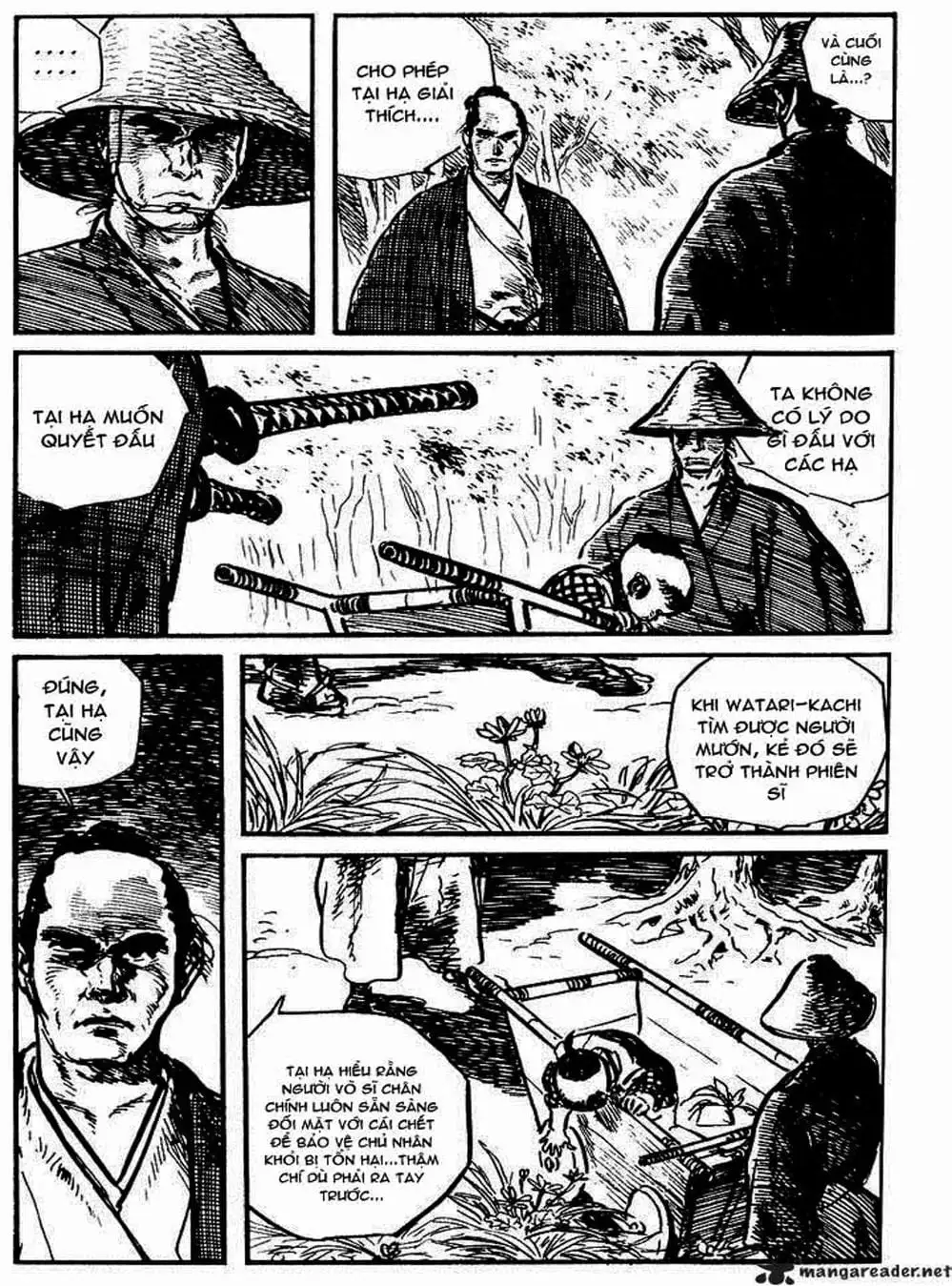 Truyện Tranh Sói Mang Con - Lone Wolf And Cub trang 5