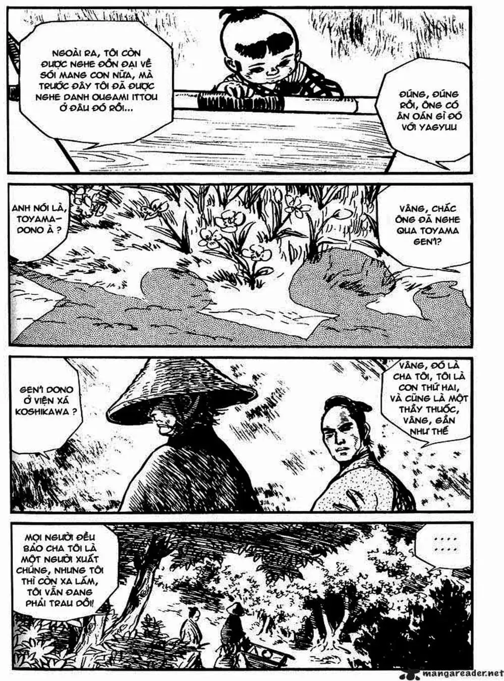 Truyện Tranh Sói Mang Con - Lone Wolf And Cub trang 5