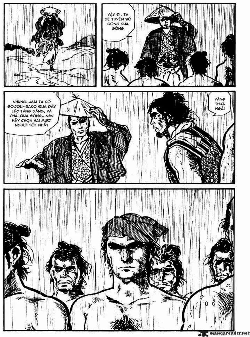 Truyện Tranh Sói Mang Con - Lone Wolf And Cub trang 5