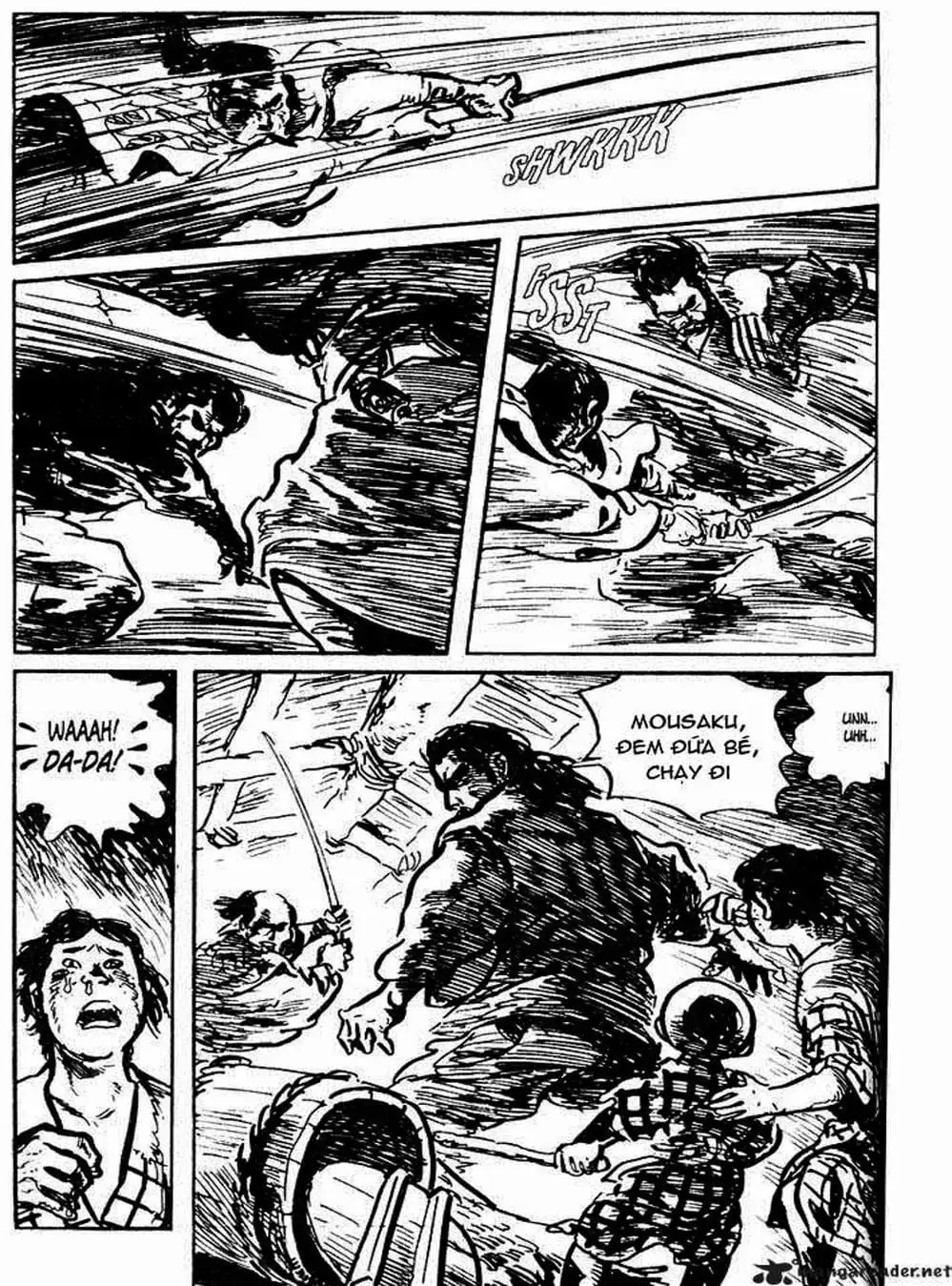 Truyện Tranh Sói Mang Con - Lone Wolf And Cub trang 5