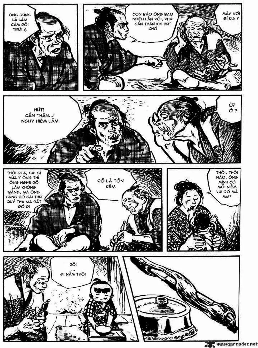 Truyện Tranh Sói Mang Con - Lone Wolf And Cub trang 5