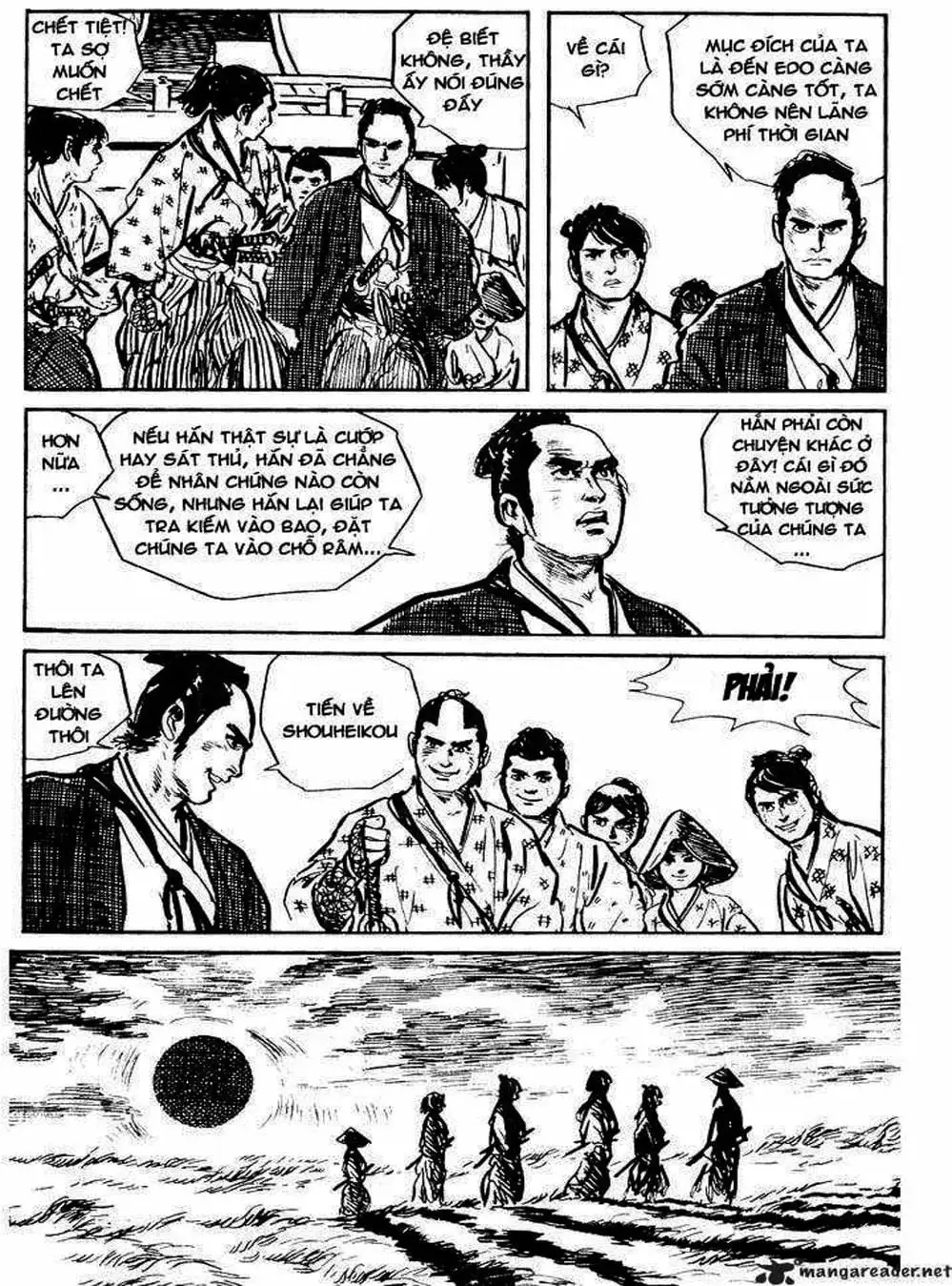 Truyện Tranh Sói Mang Con - Lone Wolf And Cub trang 5