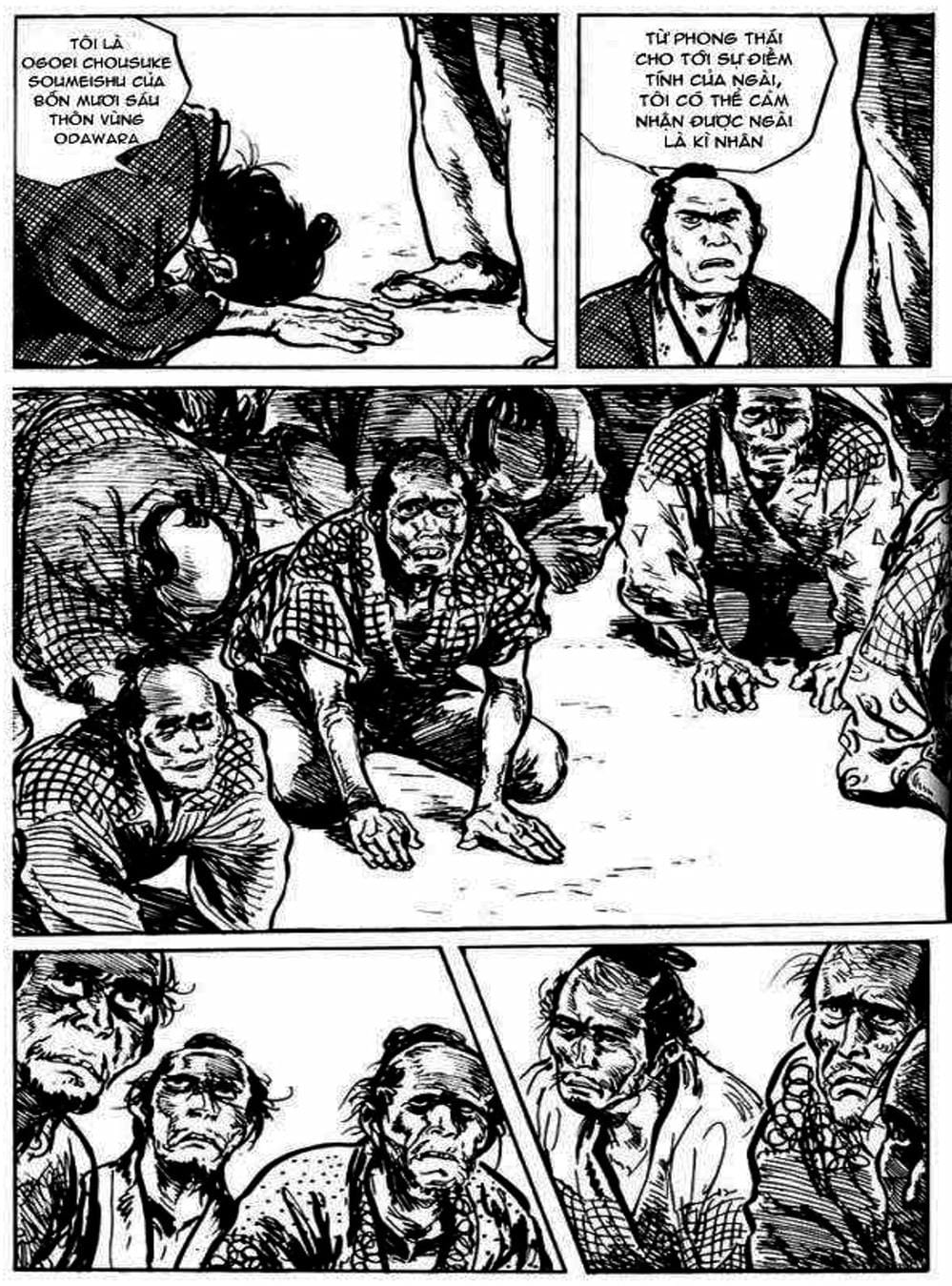 Truyện Tranh Sói Mang Con - Lone Wolf And Cub trang 5