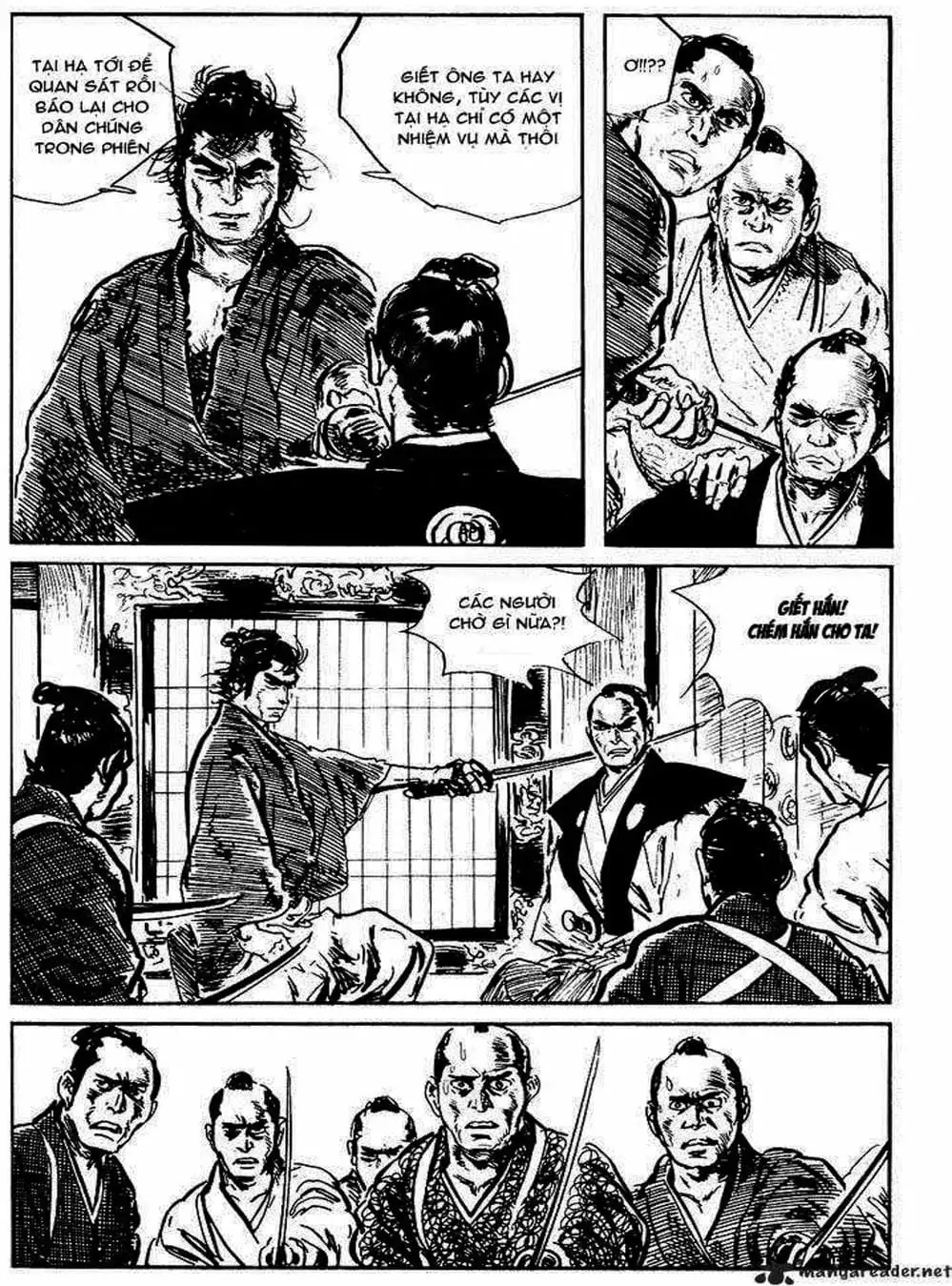 Truyện Tranh Sói Mang Con - Lone Wolf And Cub trang 5