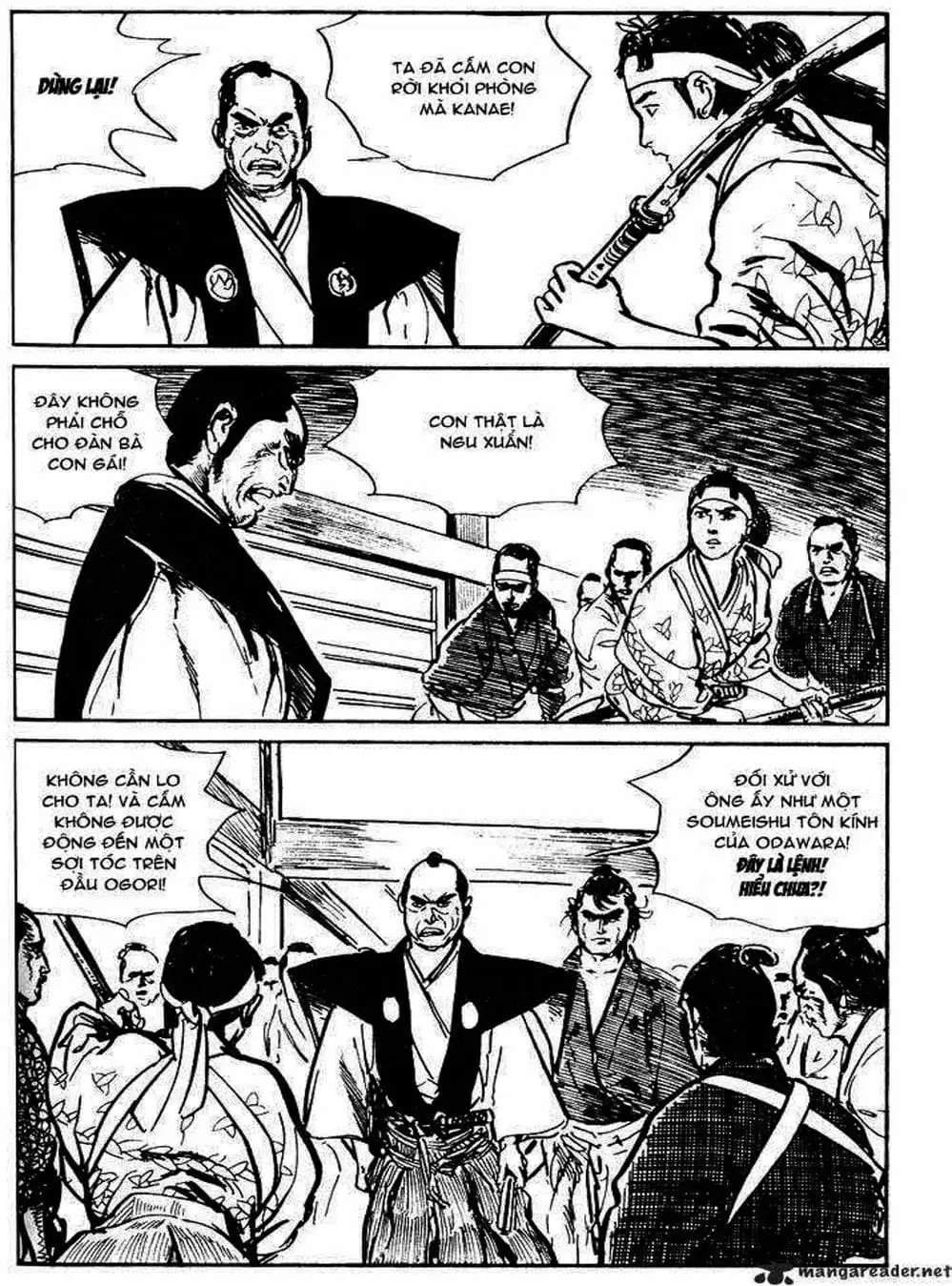 Truyện Tranh Sói Mang Con - Lone Wolf And Cub trang 5