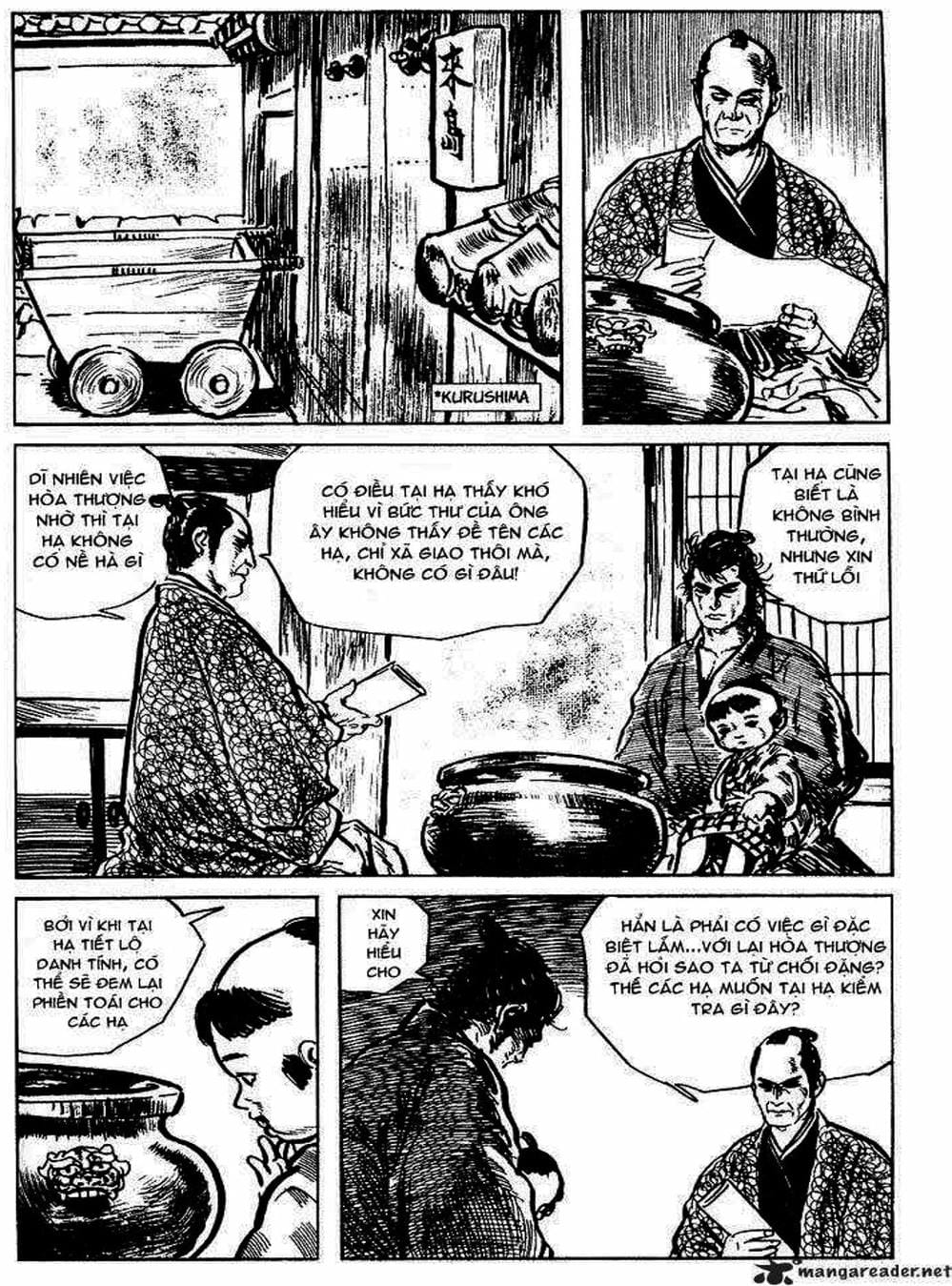 Truyện Tranh Sói Mang Con - Lone Wolf And Cub trang 5