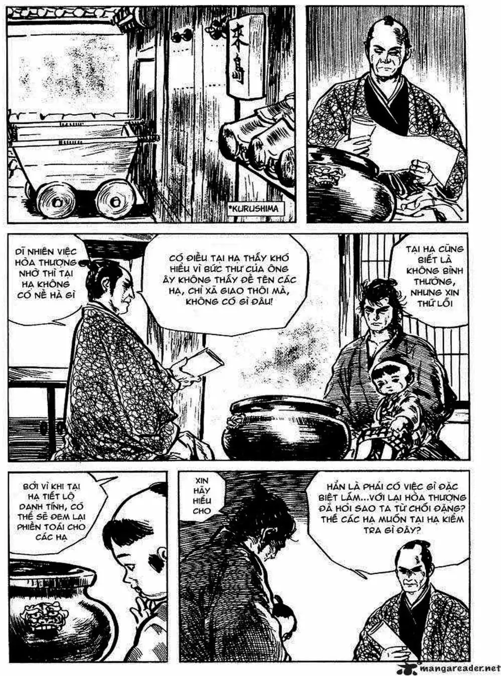 Truyện Tranh Sói Mang Con - Lone Wolf And Cub trang 5
