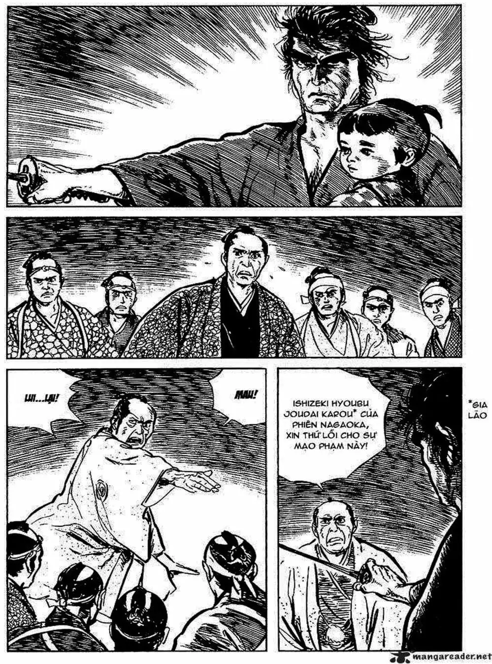 Truyện Tranh Sói Mang Con - Lone Wolf And Cub trang 5