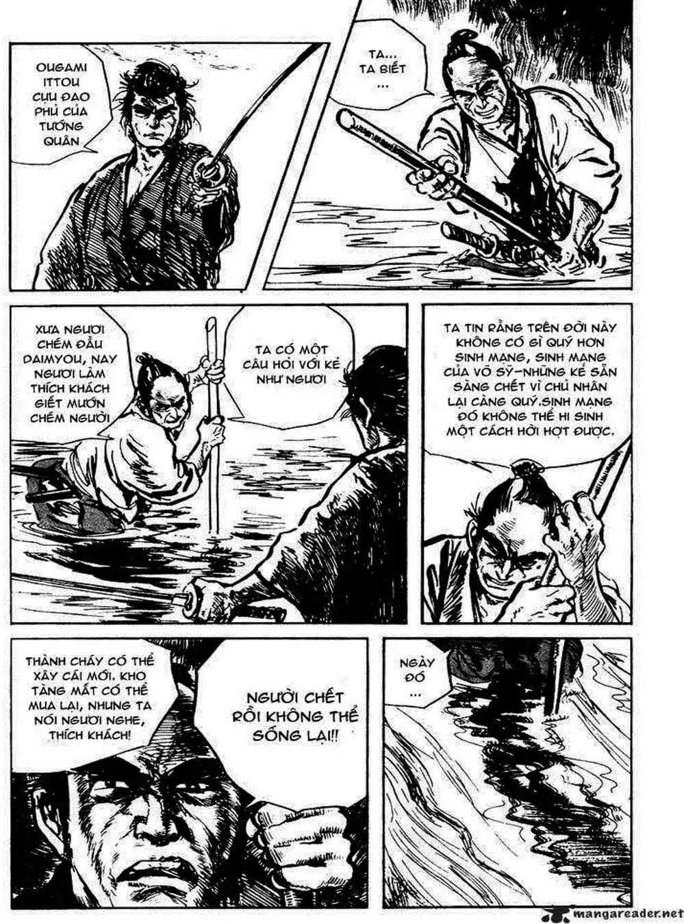 Truyện Tranh Sói Mang Con - Lone Wolf And Cub trang 5