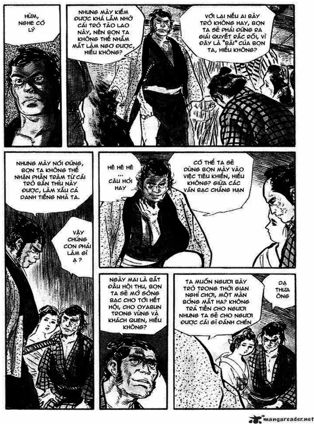 Truyện Tranh Sói Mang Con - Lone Wolf And Cub trang 5