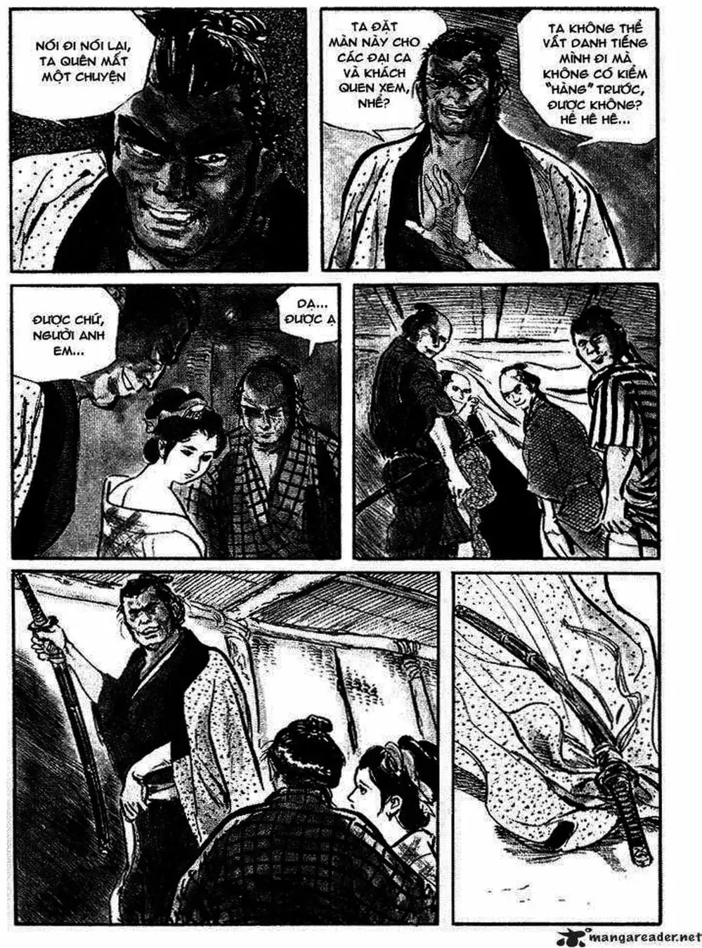 Truyện Tranh Sói Mang Con - Lone Wolf And Cub trang 5