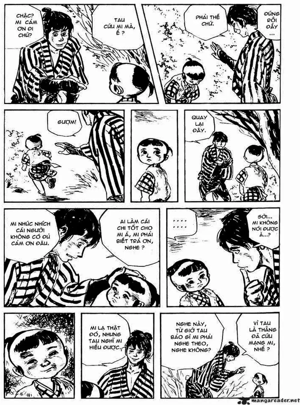 Truyện Tranh Sói Mang Con - Lone Wolf And Cub trang 5