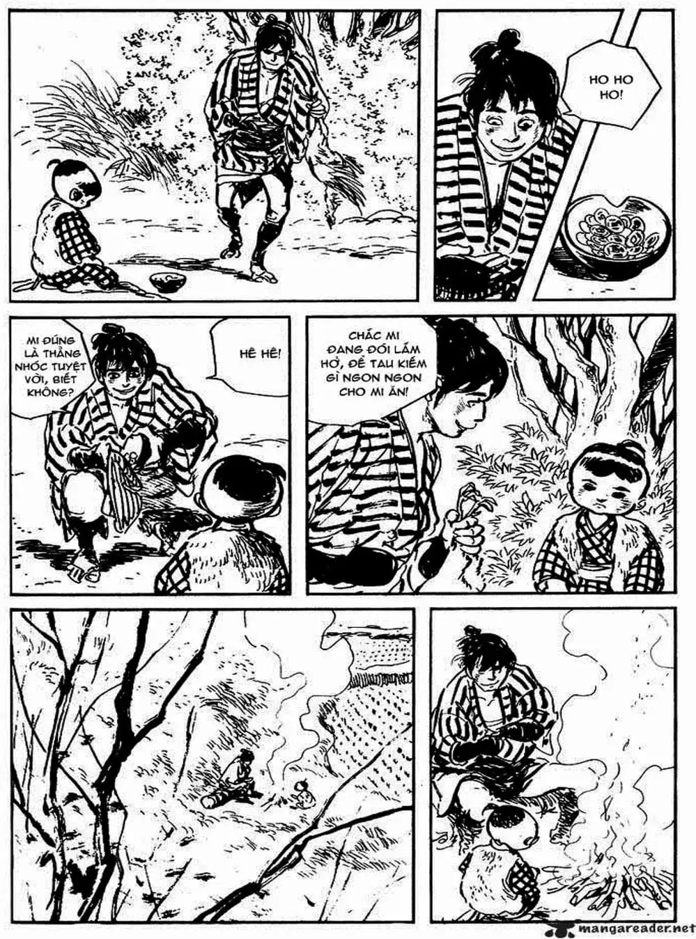 Truyện Tranh Sói Mang Con - Lone Wolf And Cub trang 5