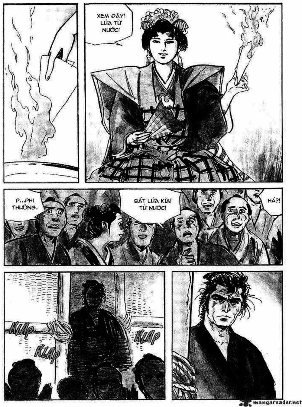 Truyện Tranh Sói Mang Con - Lone Wolf And Cub trang 5