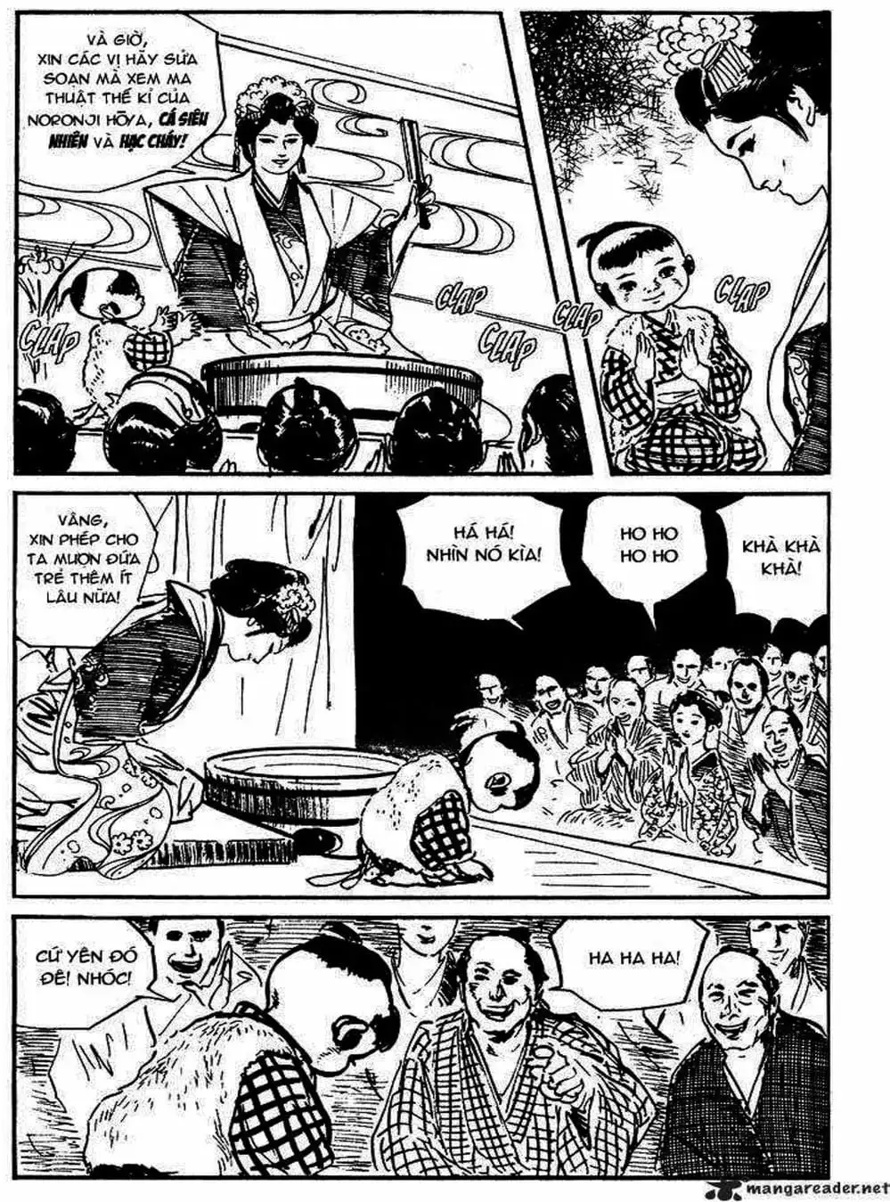 Truyện Tranh Sói Mang Con - Lone Wolf And Cub trang 5