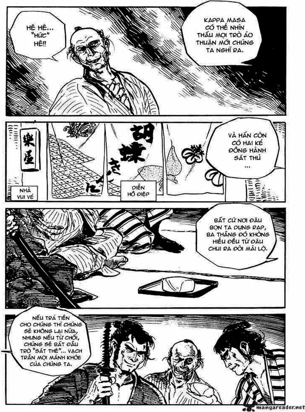 Truyện Tranh Sói Mang Con - Lone Wolf And Cub trang 5