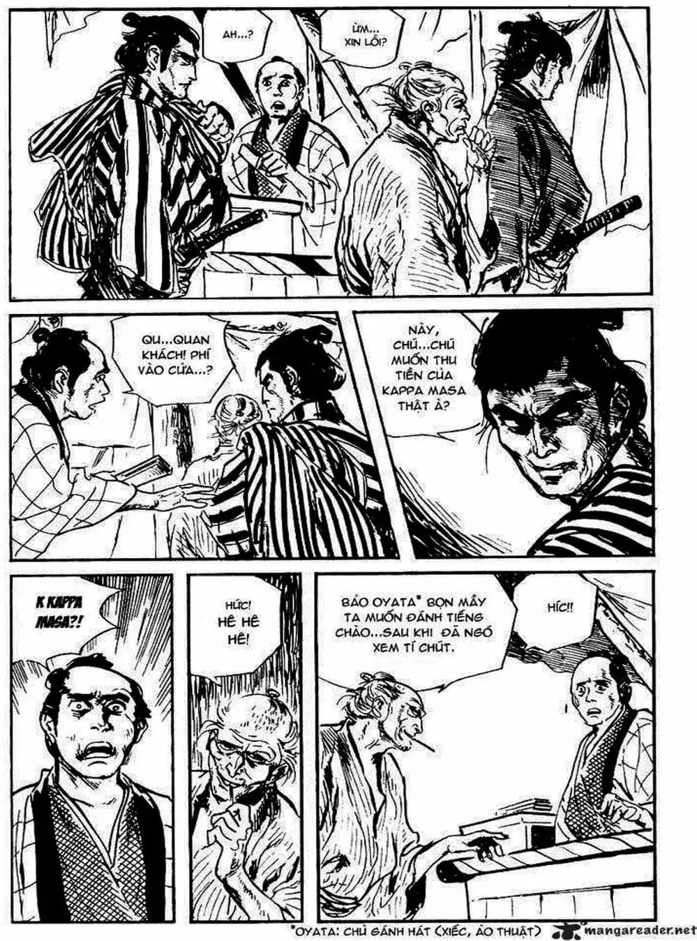 Truyện Tranh Sói Mang Con - Lone Wolf And Cub trang 5