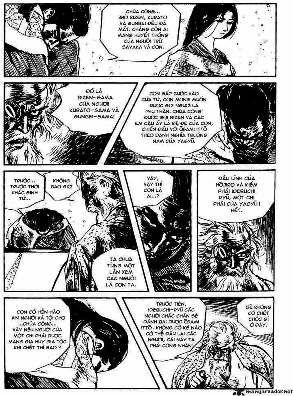 Truyện Tranh Sói Mang Con - Lone Wolf And Cub trang 5