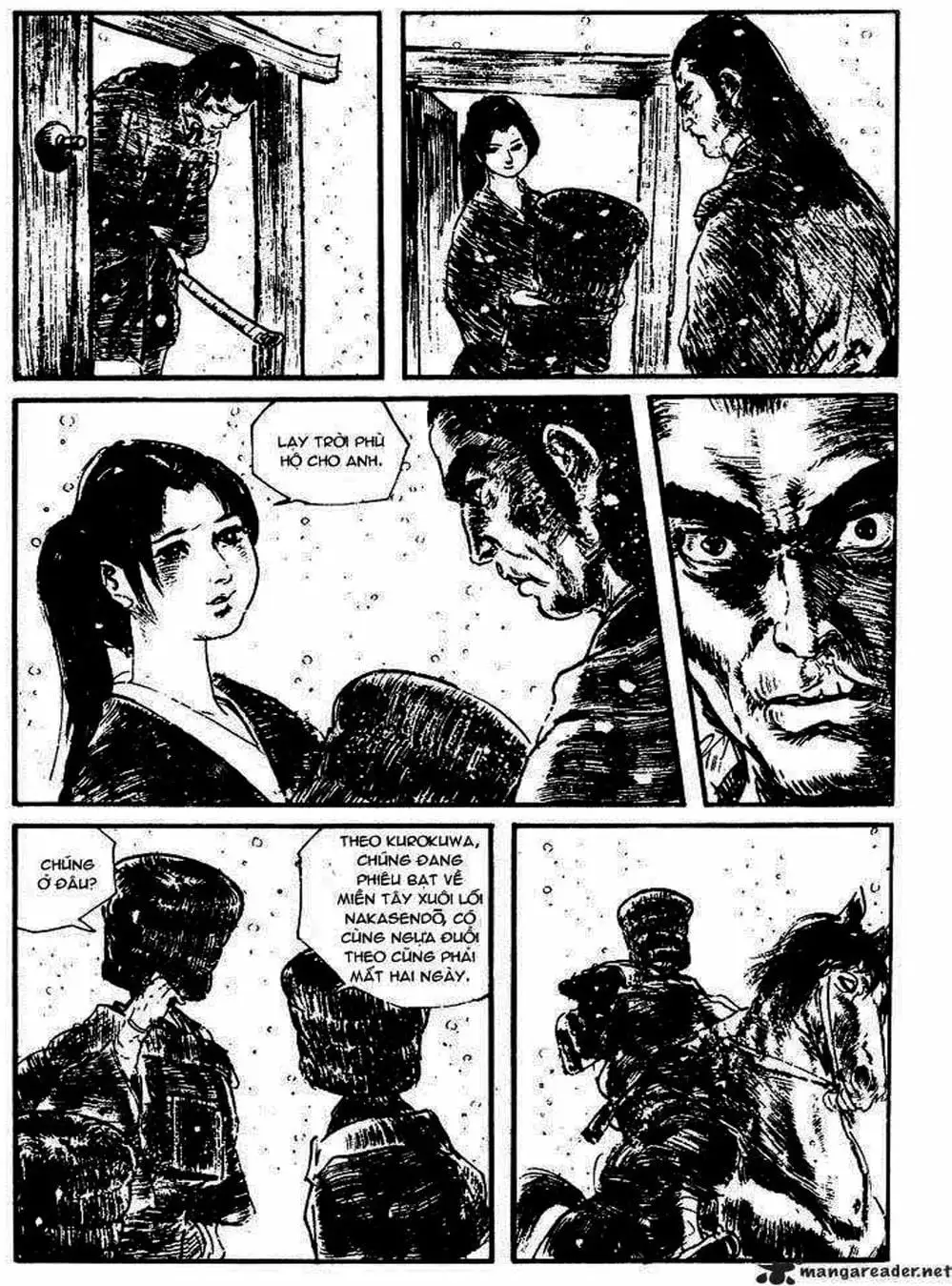 Truyện Tranh Sói Mang Con - Lone Wolf And Cub trang 5